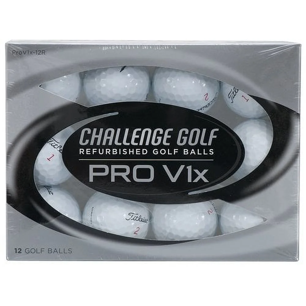 Hit Me Again ProV1X Used Golf Balls, 12 Pack