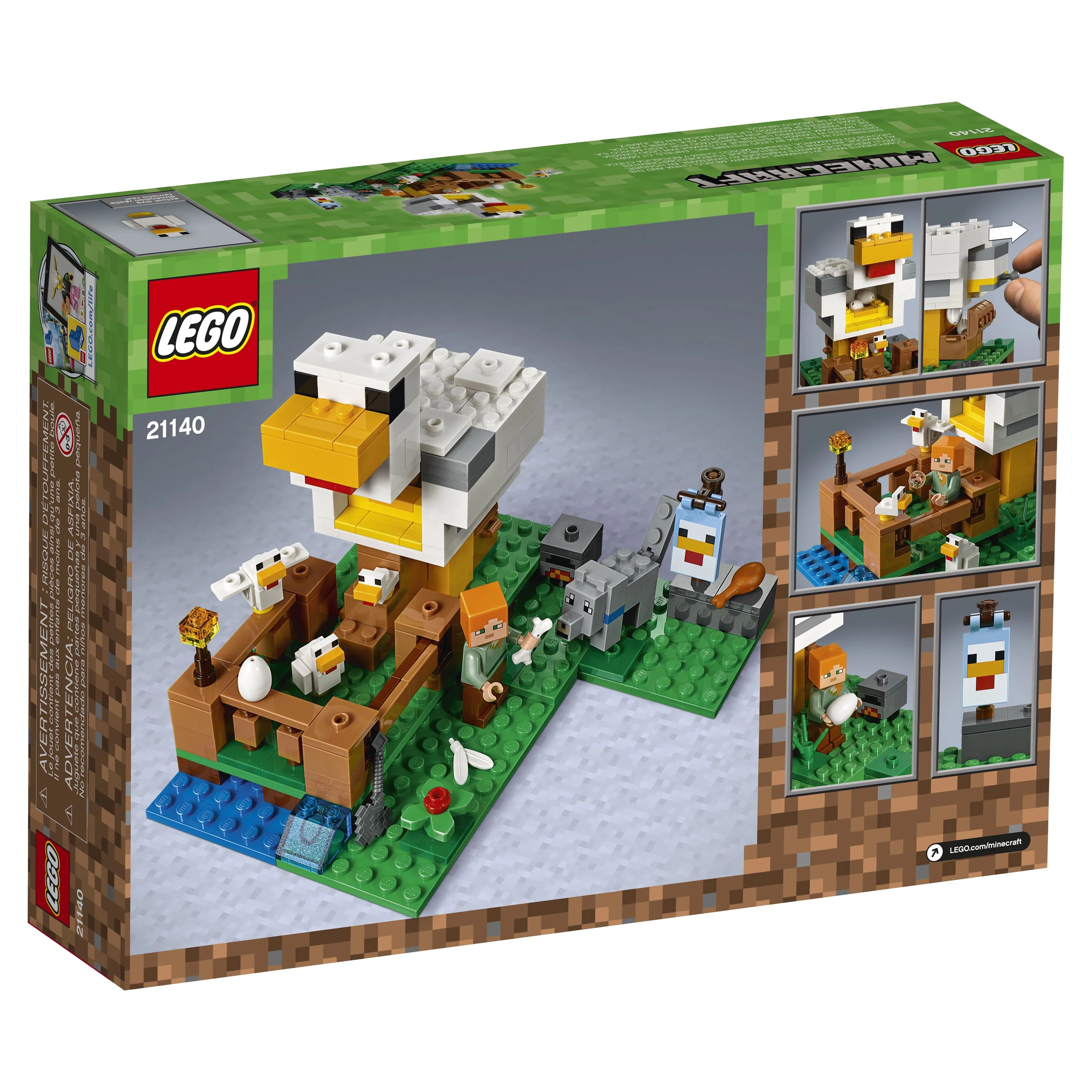 LEGO Minecraft The Chicken Coop (21140)