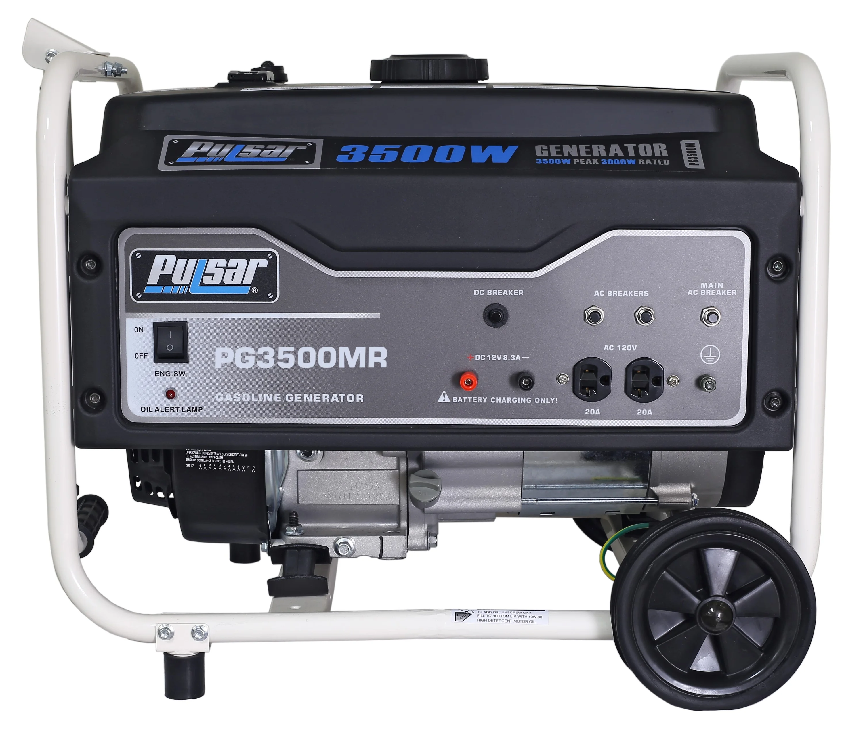 Pulsar 3500-Watt Gas Powered Portable Generator (CARB)