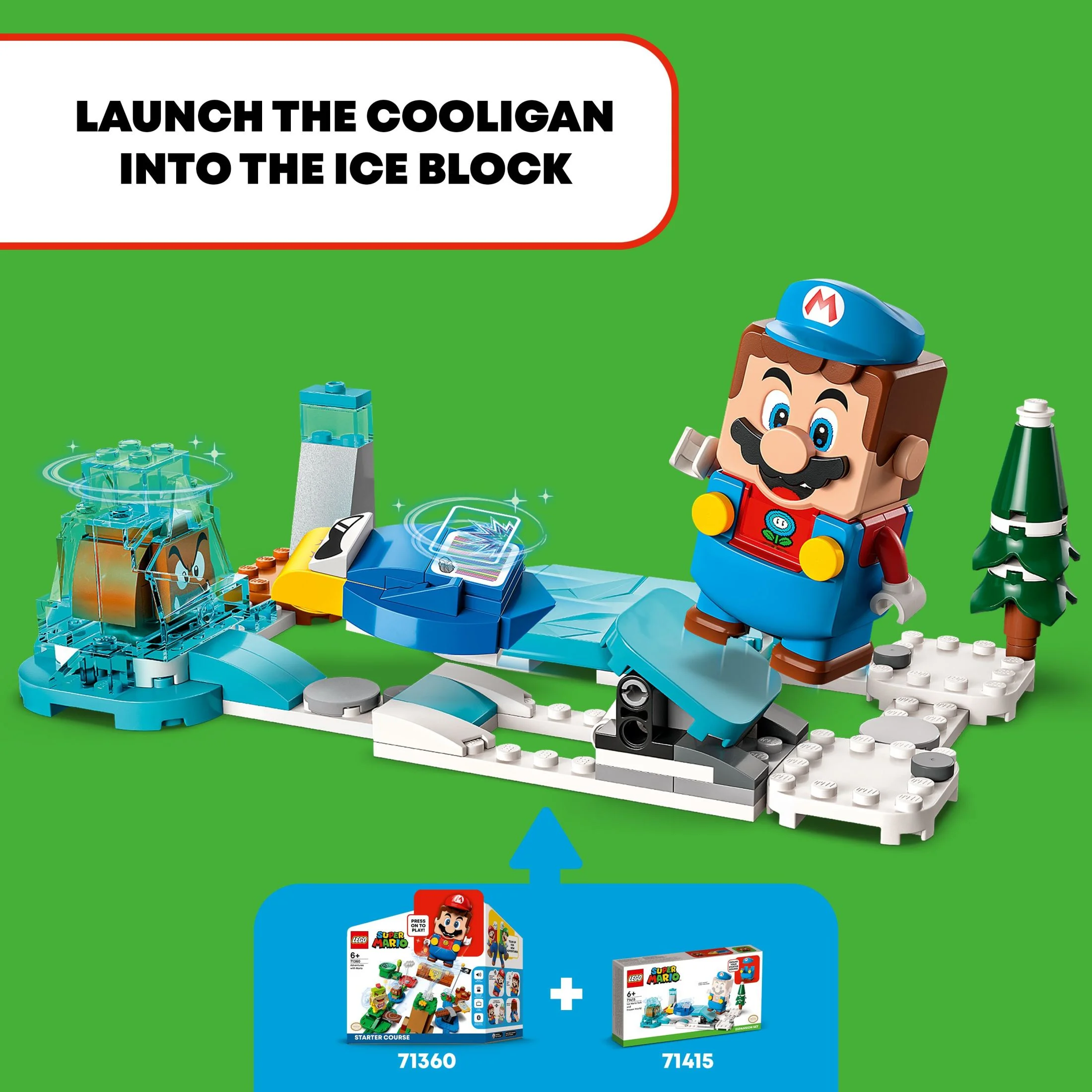 LEGO Super Mario Ice Suit & Frozen WorldExpansion Set 71415