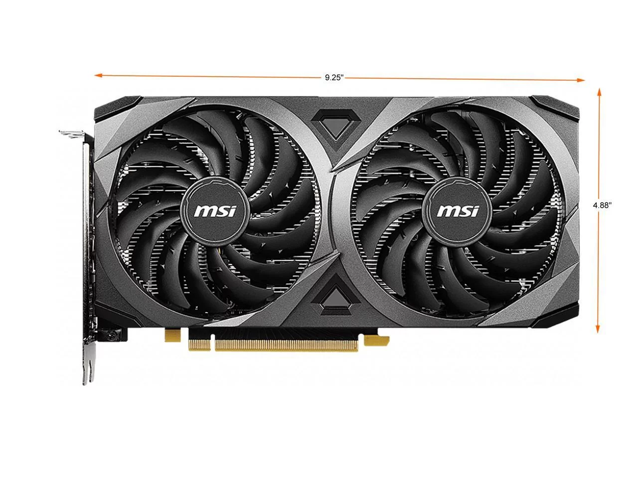 MSI NVIDIA GeForce RTX 3060 Graphic Card – 12 GB GDDR6 – 1.81 GHz Boost Clock – 192 bit Bus Width – PCI Express 4.0 – DisplayPort – HDMI