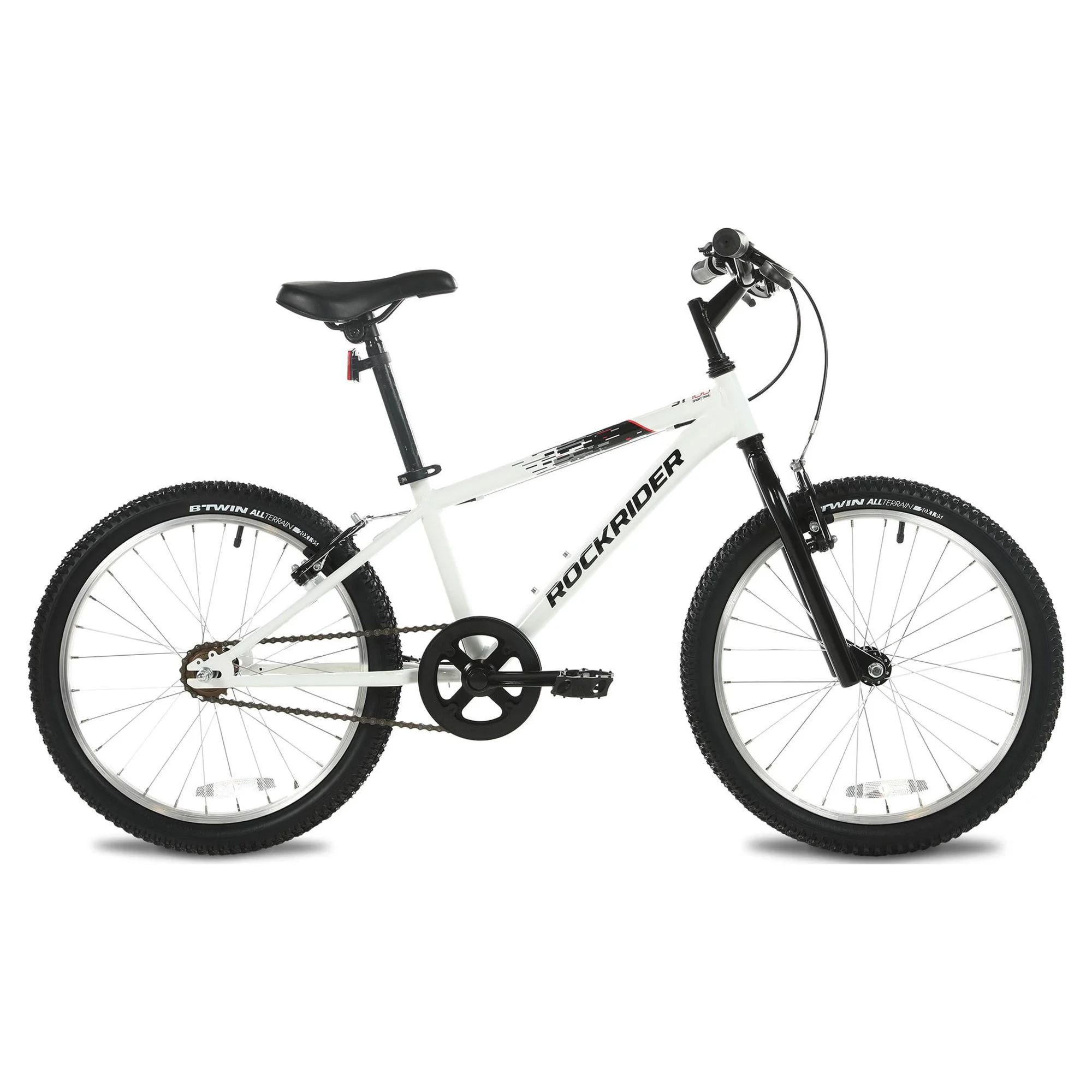 Decathlon Rockrider ST100, Mountain Bike 20″, Kids 3’11” to 4’5″, 6 to 8 Year Old