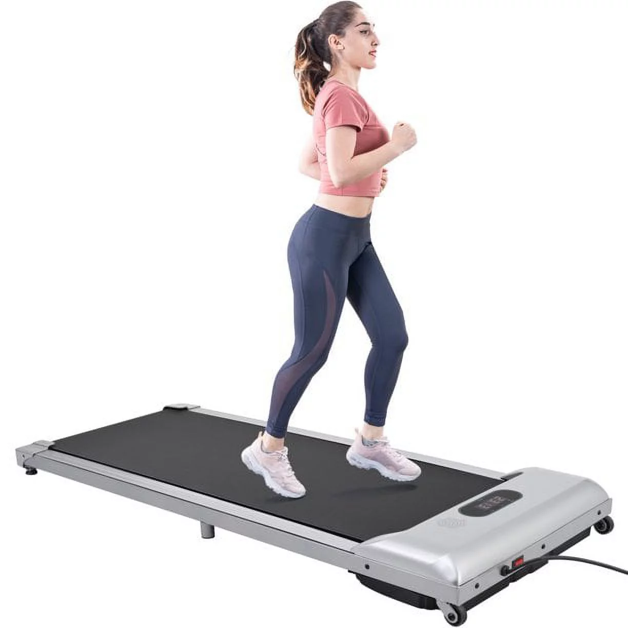 Clearance! Under Desk Treadmill, Ultra-Quiet with Remote Control- Walking Jogging Pad for Home/Office Use