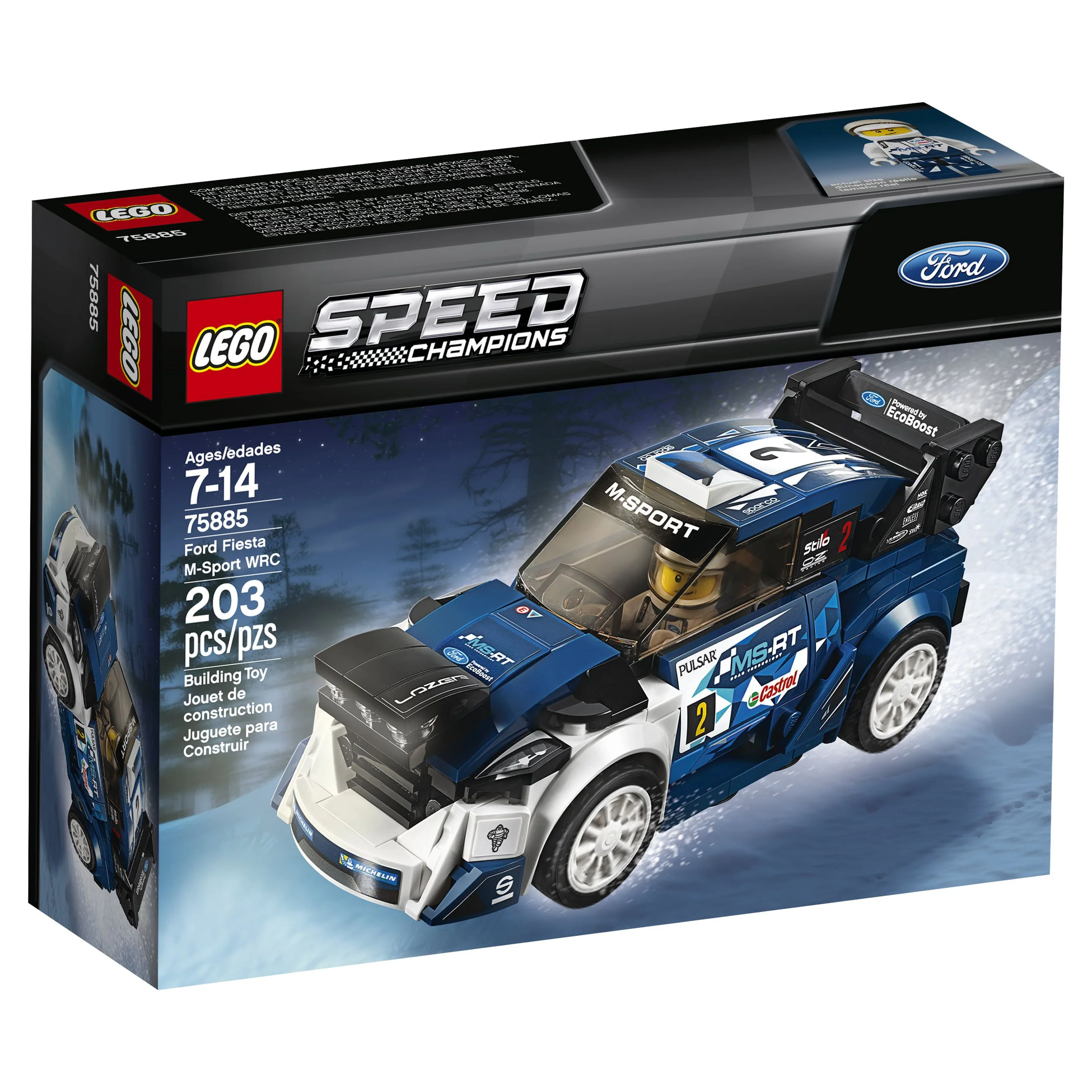 LEGO Speed Champions Ford Fiesta M-Sport WRC75885