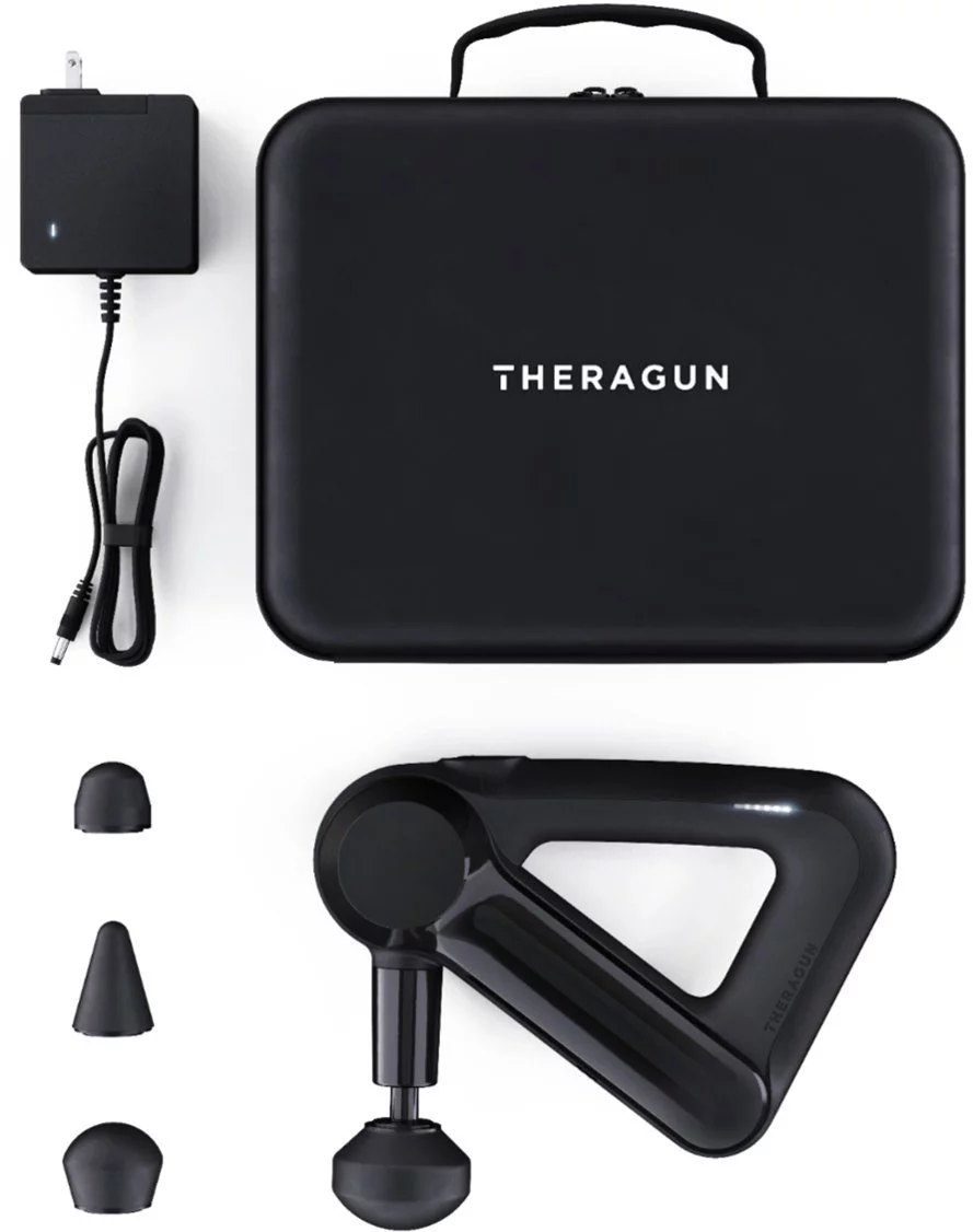 Theragun – G3 Premium Handheld Percussive Massage Device with Travel Case – Black (Used)