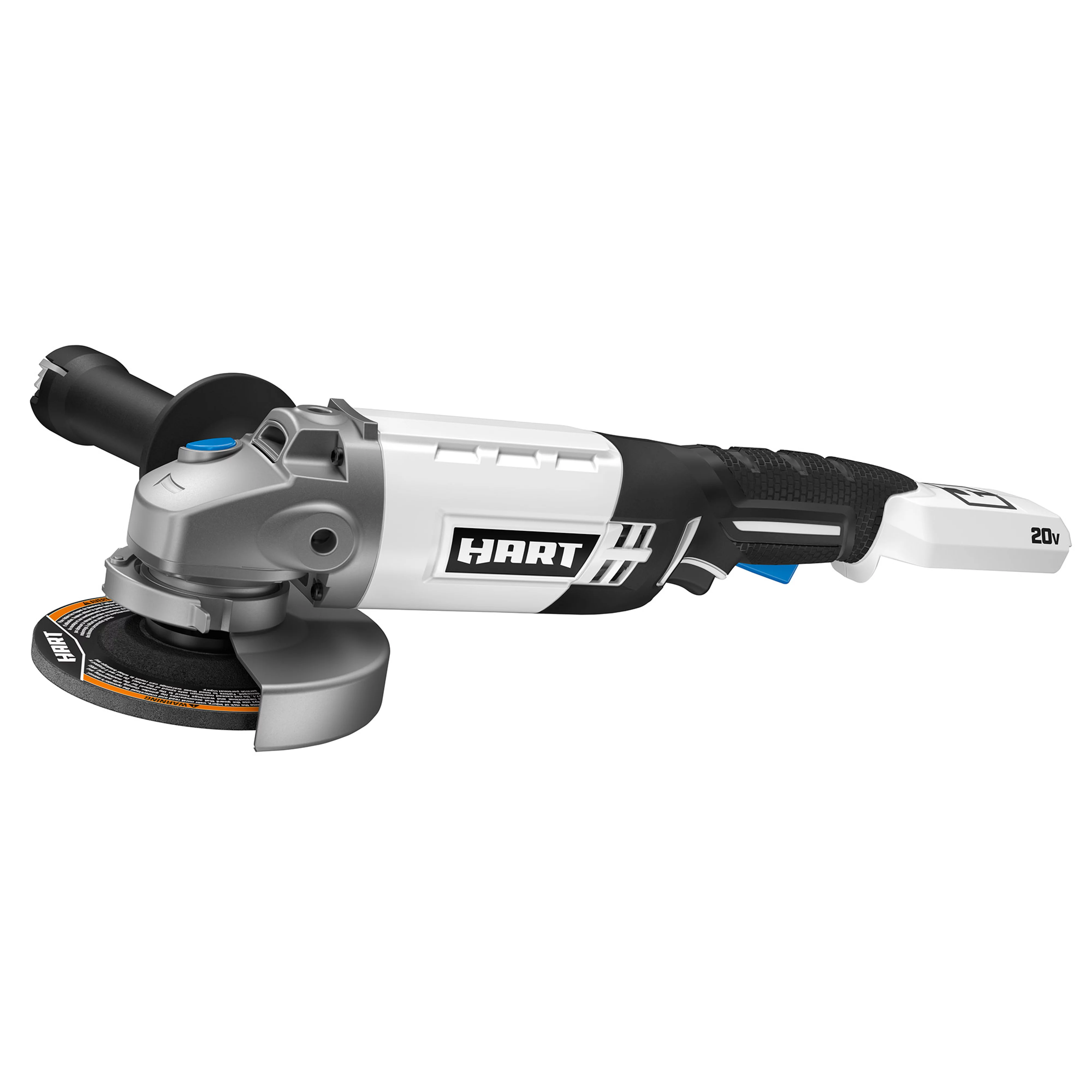 HART 20-Volt Cordless 4 1/2-inch Angle Grinder Kit (1) 20-Volt 4.0Ah Lithium-Ion Battery