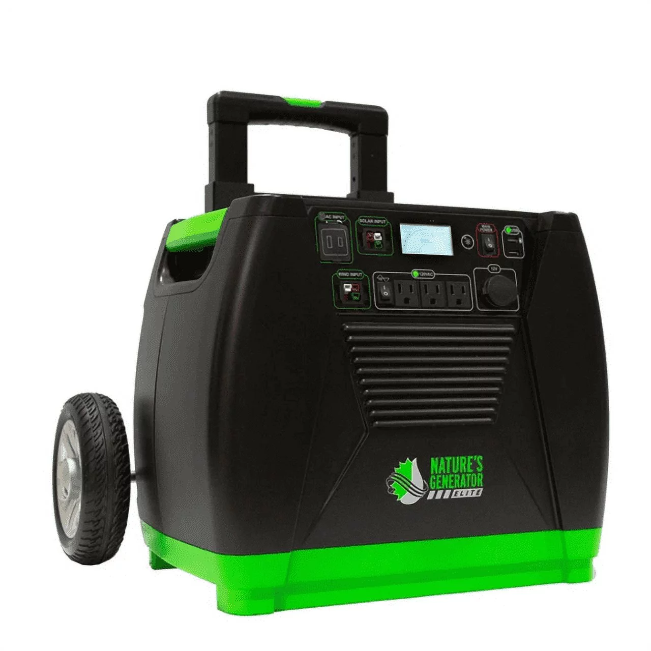 Nature’s Generator Elite Portable Solar & Wind Powered 3600 Watts Generator