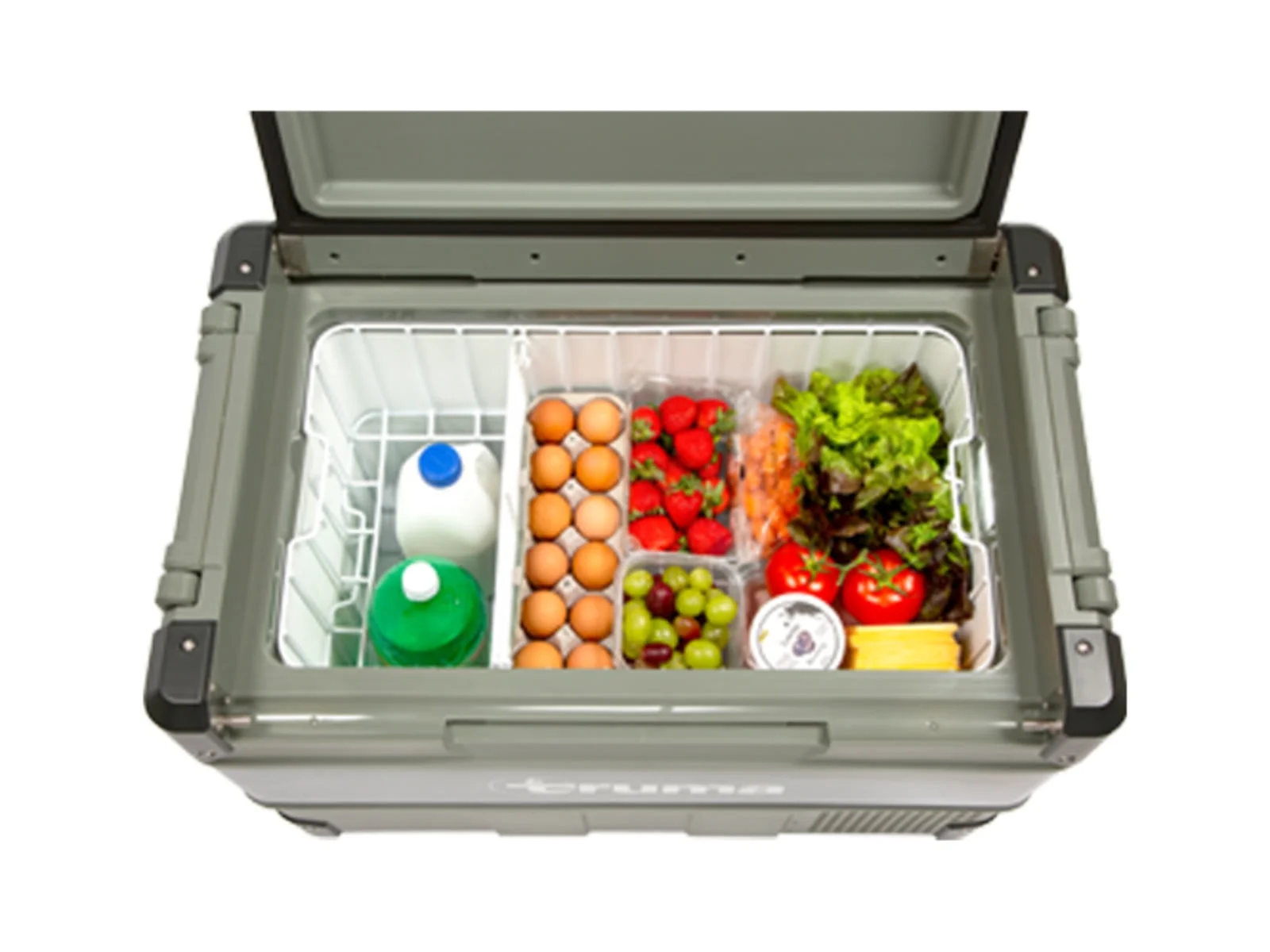 Truma Cooler C73 Single Zone Portable Fridge/Freezer, Earth Green, 73 liter, 450