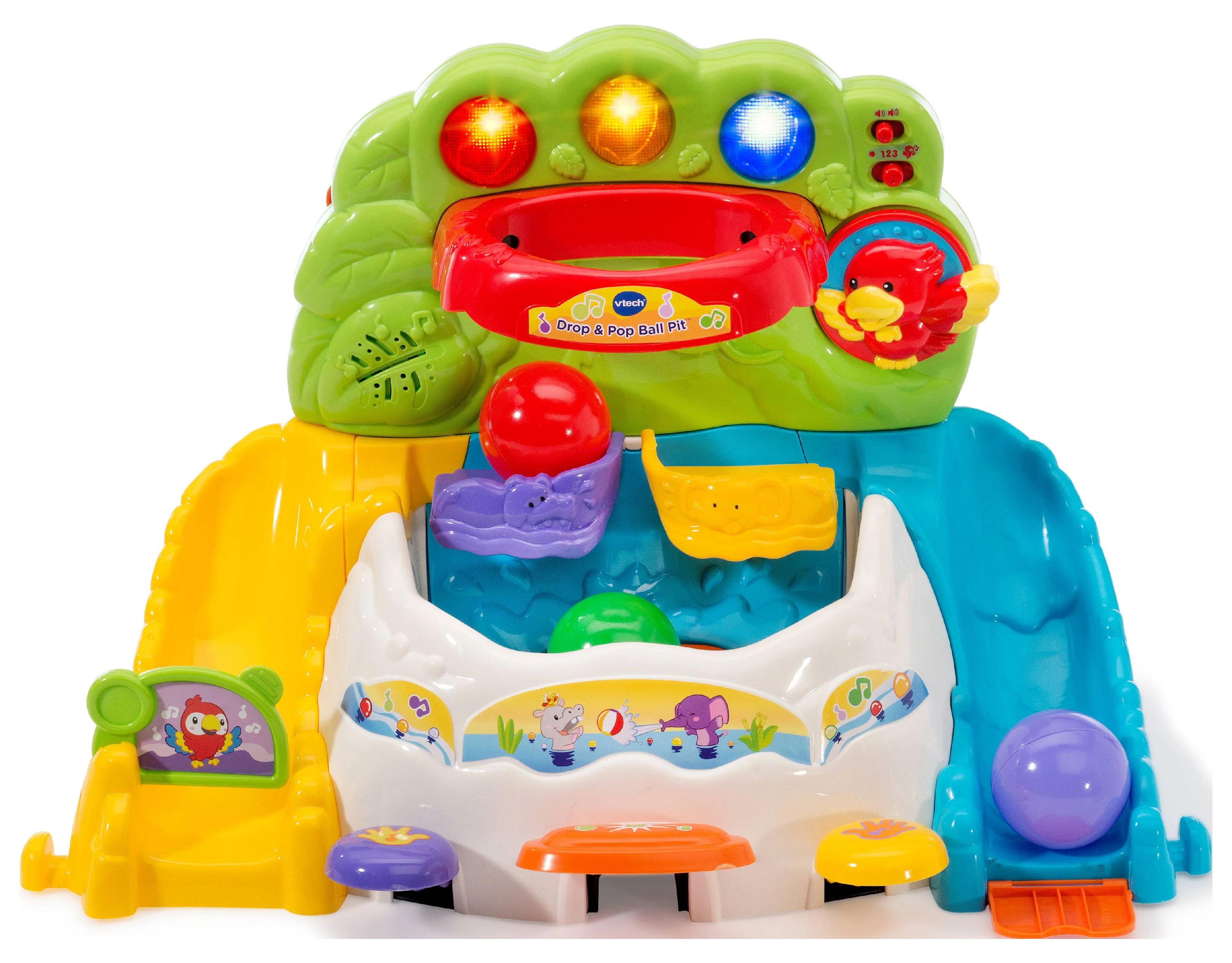 VTech, Pop-a-Balls Drop and Pop Ball Pit, Learning Toy, Ball Toys