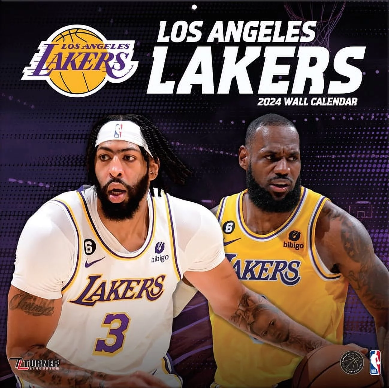 Los Angeles Lakers 2024 12×12 Team Wall Calendar (Other)