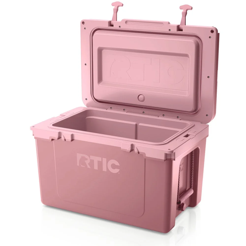 RTIC 52 qt Ultra-Light Hard Cooler Insulated Portable Ice Chest Box for Drink, Beverage, Beach, Camping, Picnic, Fishing, Boat, Barbecue,Snapdragon