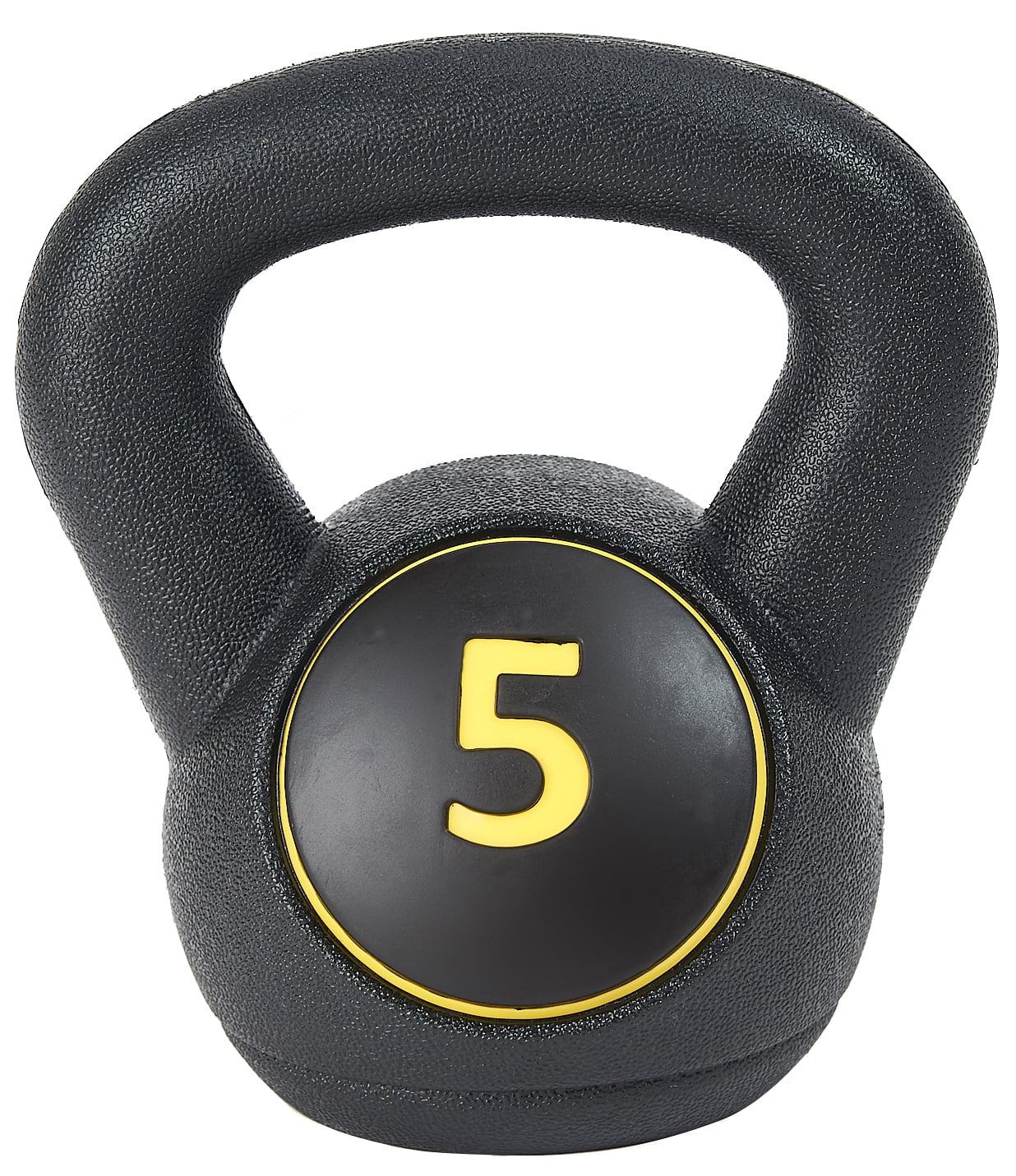 BalanceFrom Wide Grip Kettlebell Exercise Fitness Weight Set, 3-Pieces: 5lb, 10lb, and 15lb Kettlebells