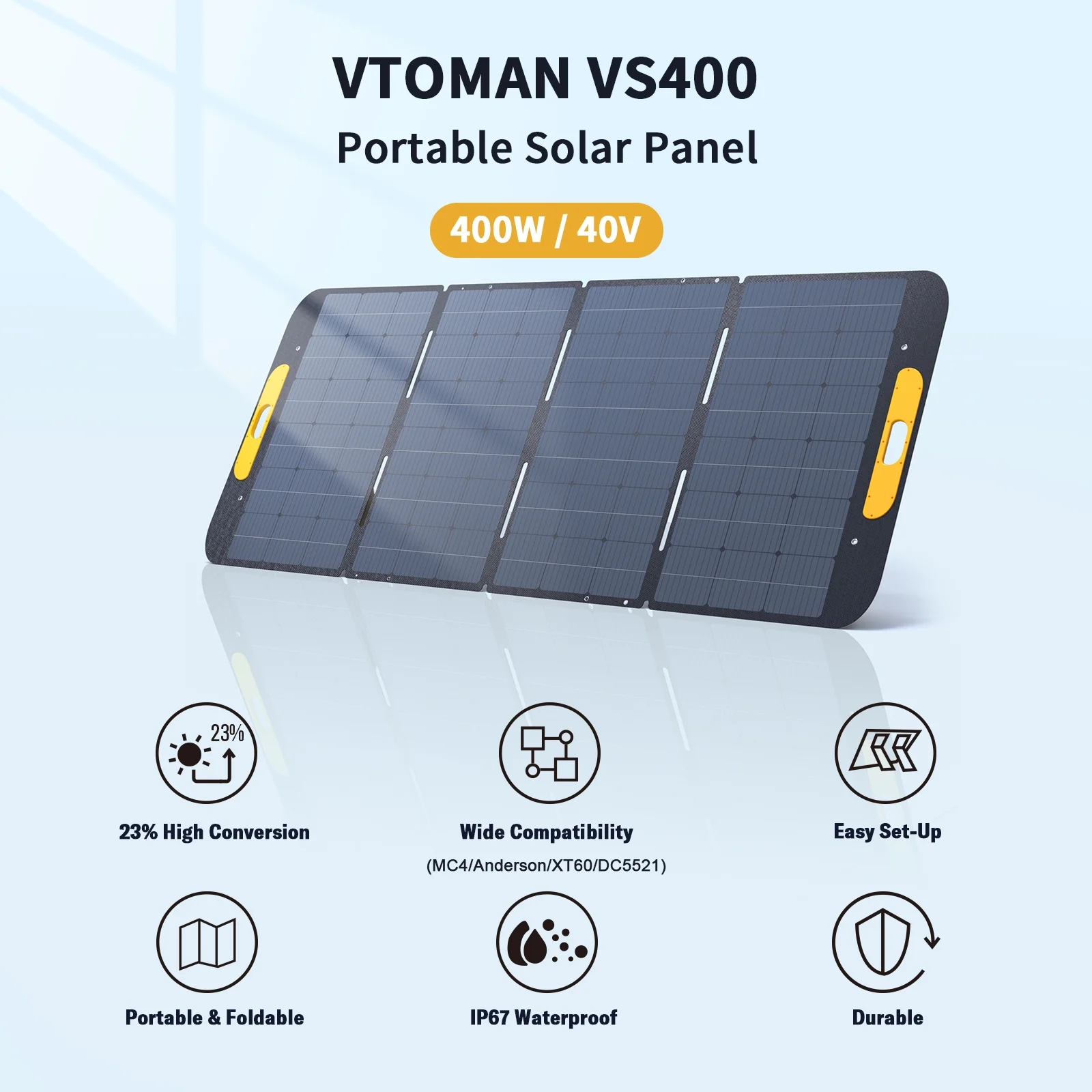 VTOMAN FlashSpeed 1500 Portable Power Station 1548Wh, Recharge 0-100% with 1H, LiFePO4 Power Station with 110V/1500W AC Output/Input, Dual PD100W Port, Solar Generator for Camping Outdoor & Indoor