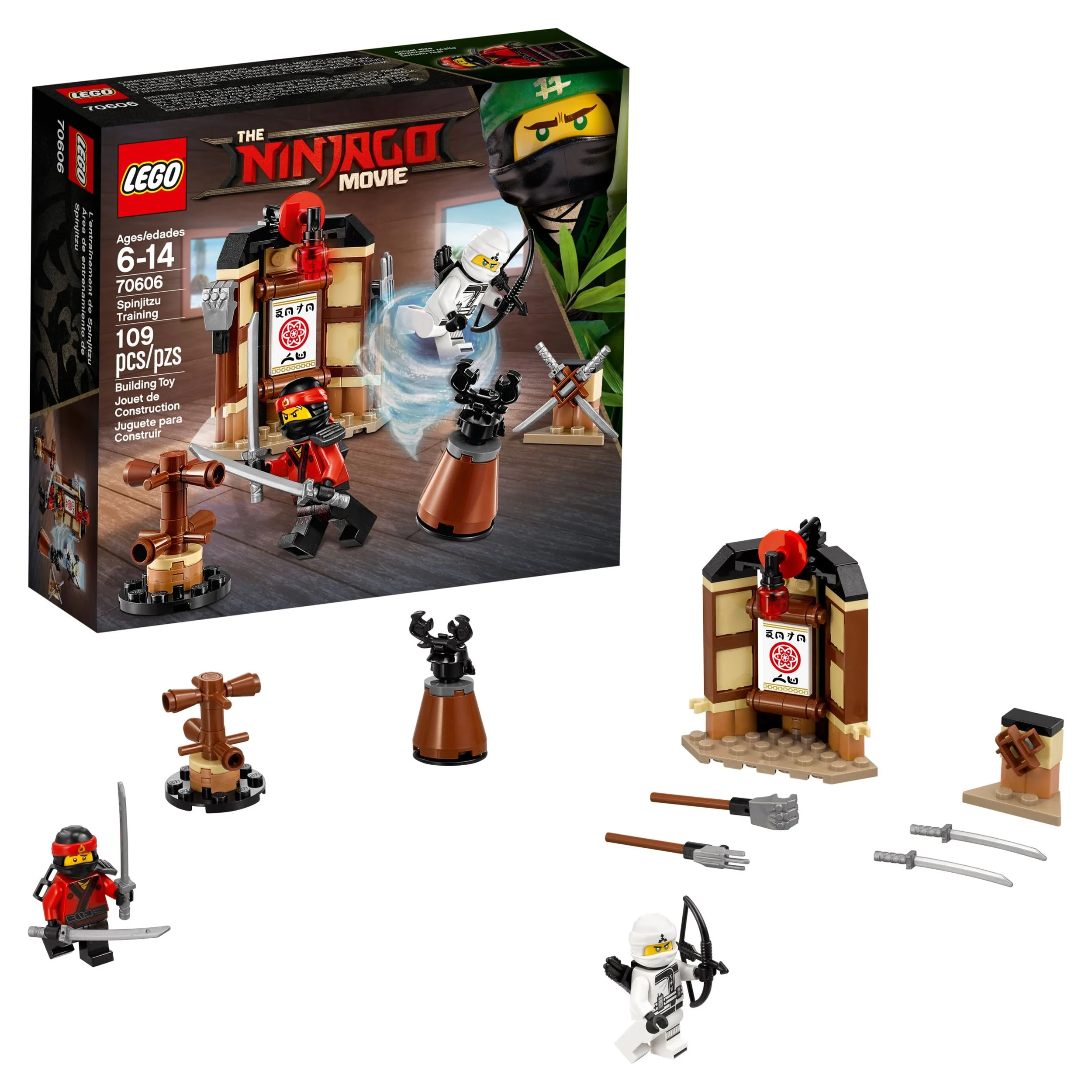 LEGO Ninjago Movie Spinjitzu Training 70606 (109 Pieces)