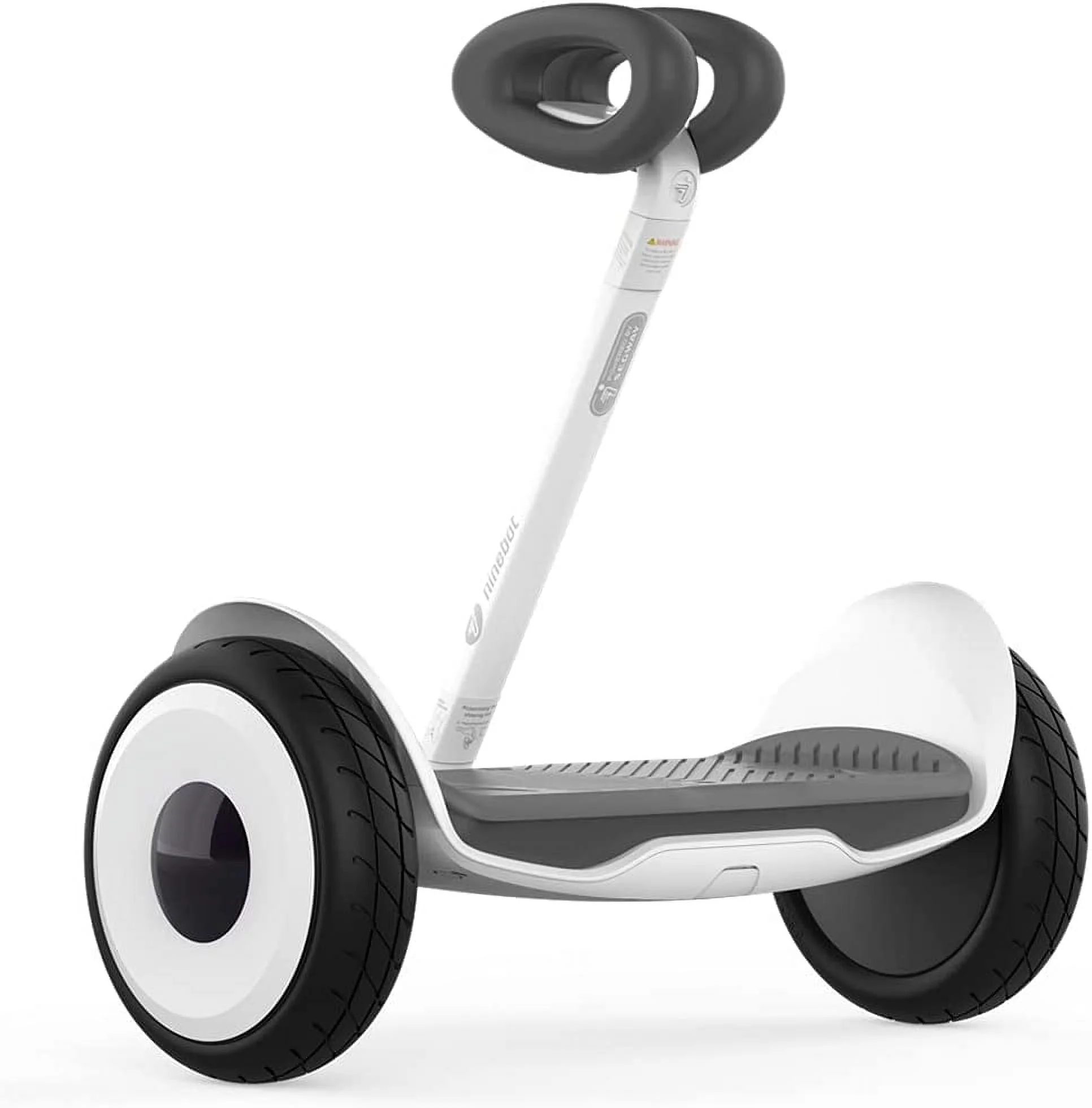 Segway Ninebot S Kids, Smart Self-Balancing Electric Scooter with LED Light, Designed for Children, White