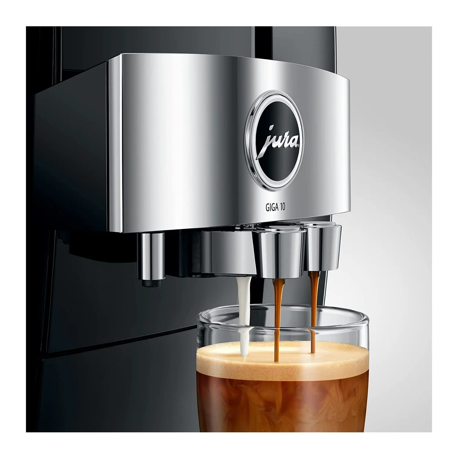 Jura GIGA 10 Automatic Coffee Machine | Diamond Black