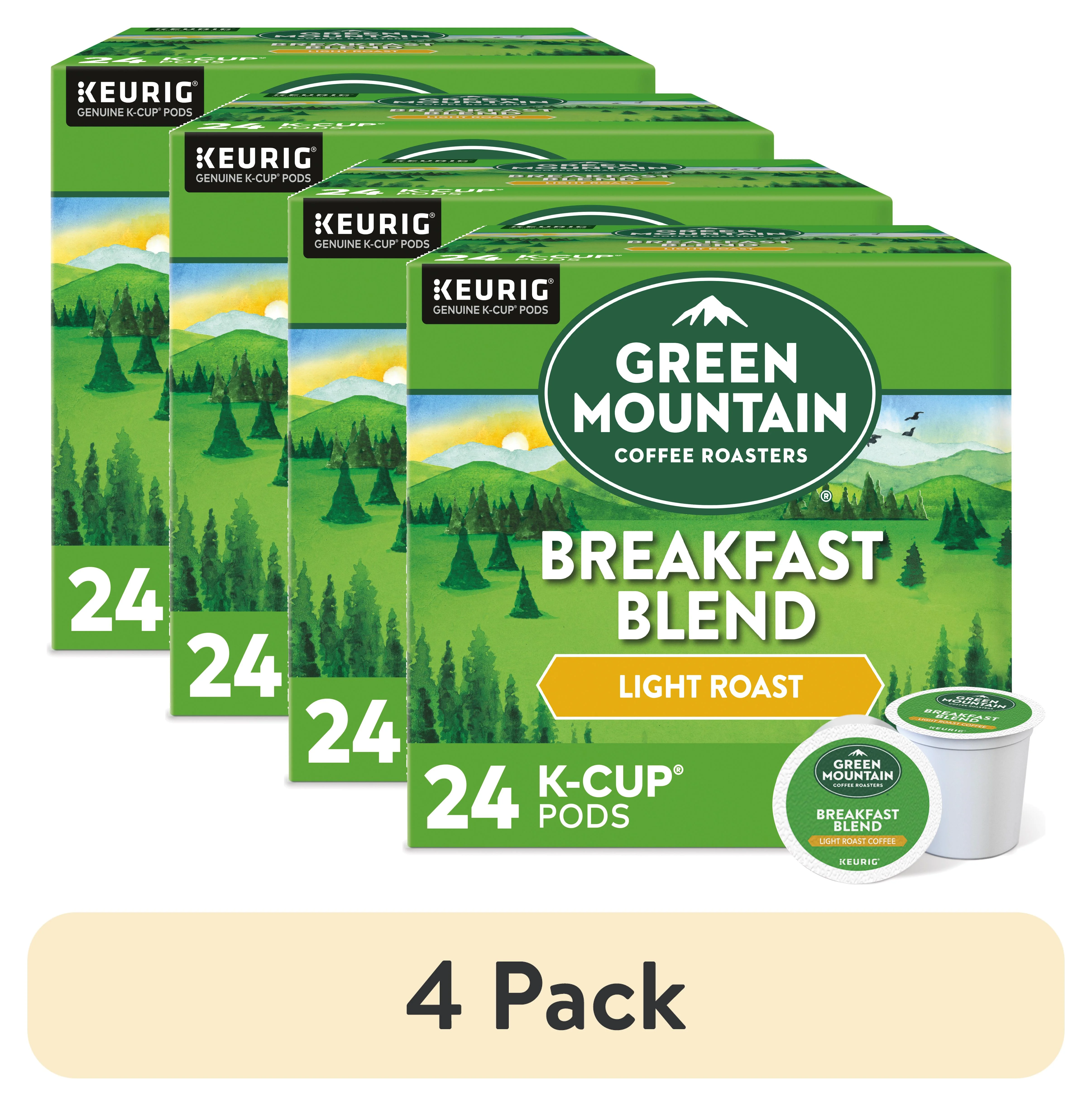 Green Mountain Coffee Roasters, Breakfast Blend Light Roast K-Cup Coffee Pods, 24 Count