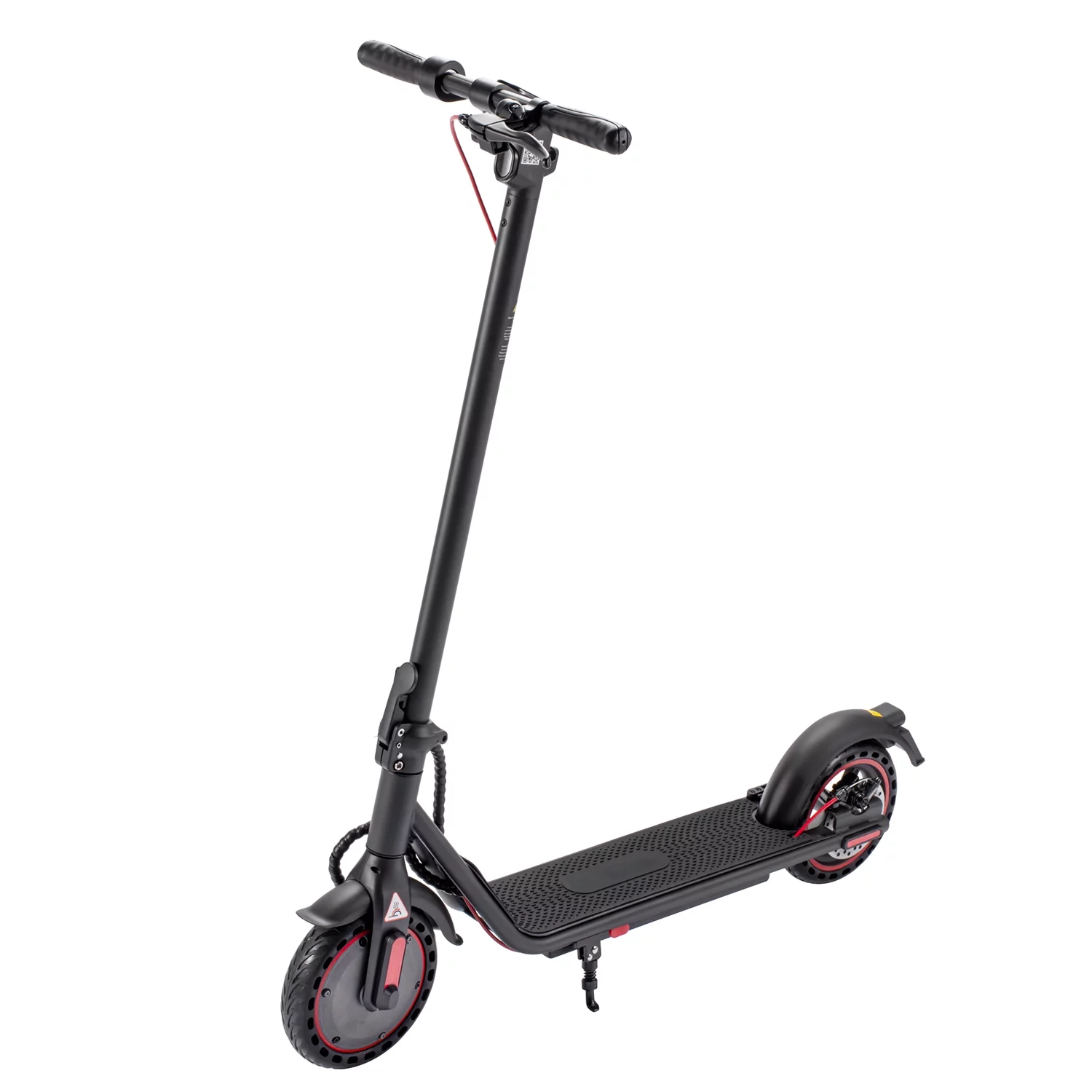 Electric Scooter Upgraded 450W Motor 8.5″ Solid Tires Up to 18 Miles Long Range for Adults – 19 Mph Max Speed,Smart APP,Dual Brake System,Foldable Commuter E Scooter