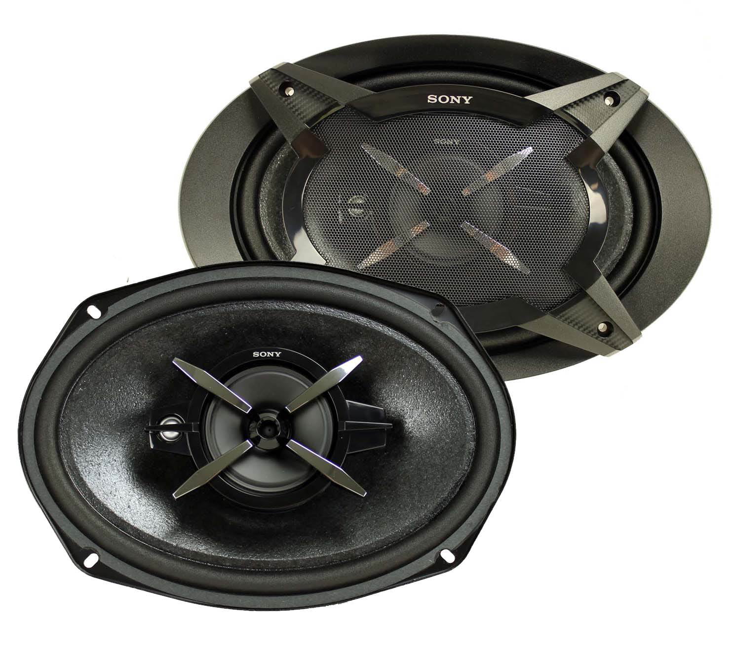 4) New Sony XSFB6930 6×9″ 3-Way 900W Coaxial Car Audio Stereo Speakers 2 pairs