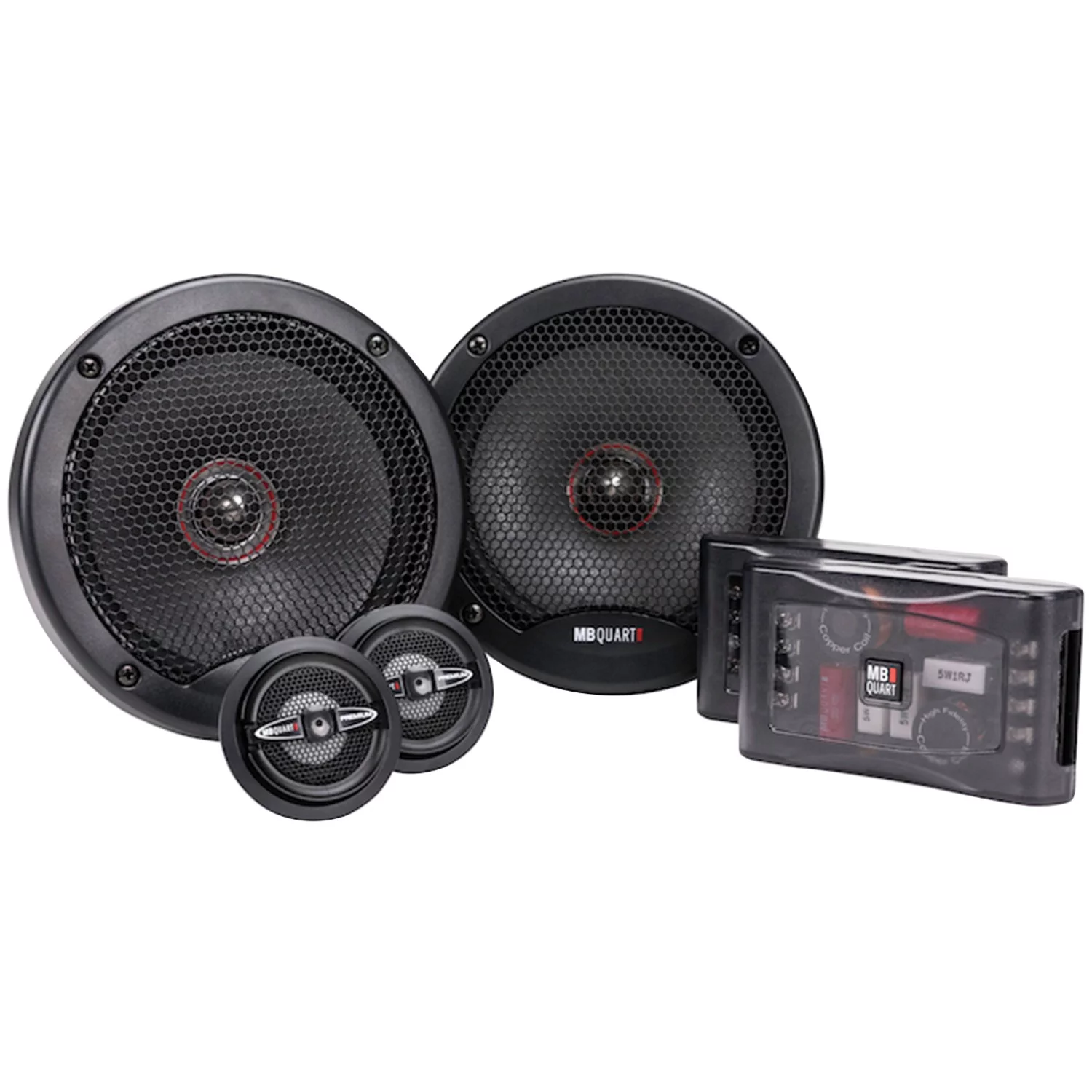 MB Quart PS1-216 Premium Series 6.5-Inch 2-Way Component Speakers