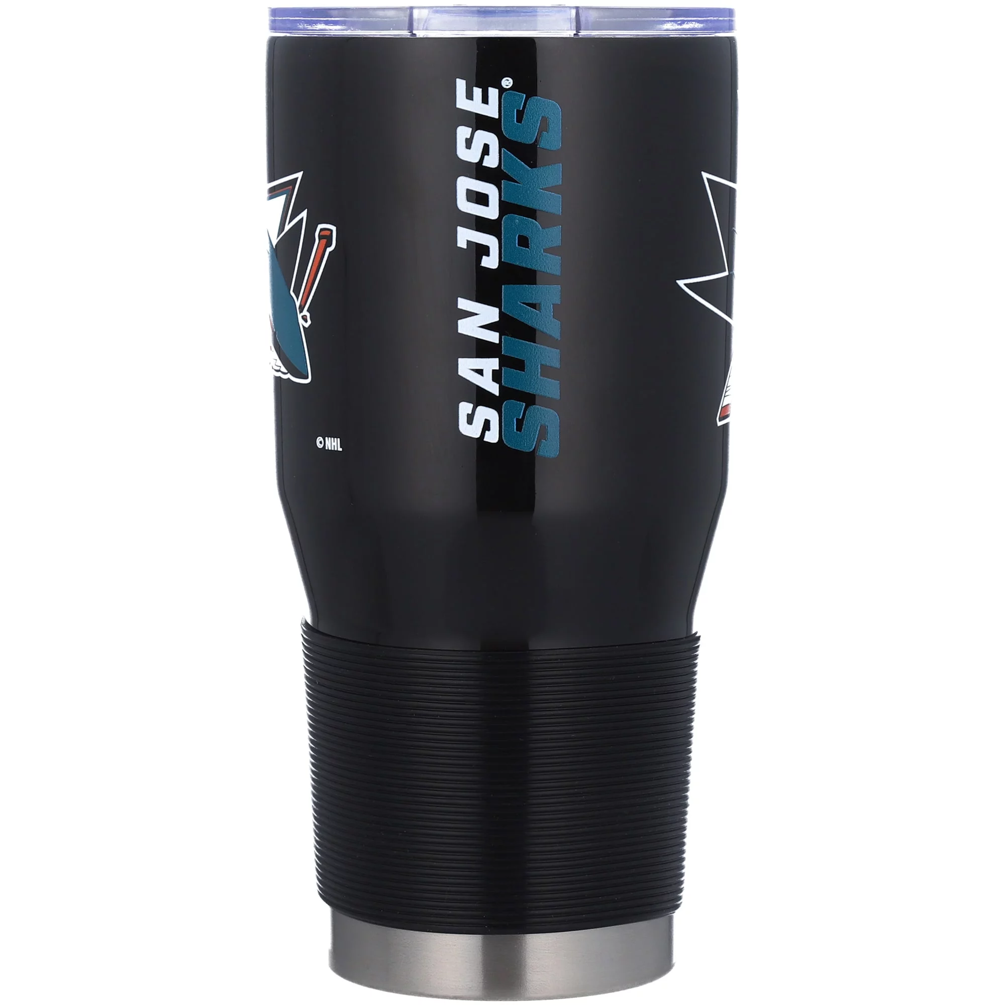 Logo 629393153 30 oz Stainless Steel San Jose Sharks Travel Tumbler