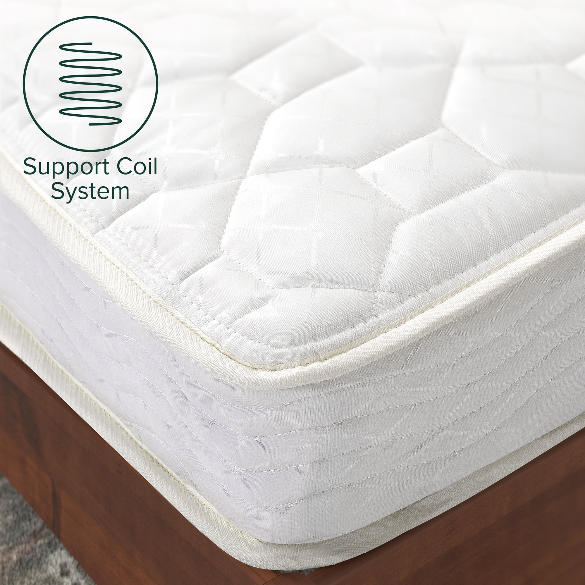 Slumber 1 By Zinus 6″ Comfort Innerspring Mattress, Adult, Twin