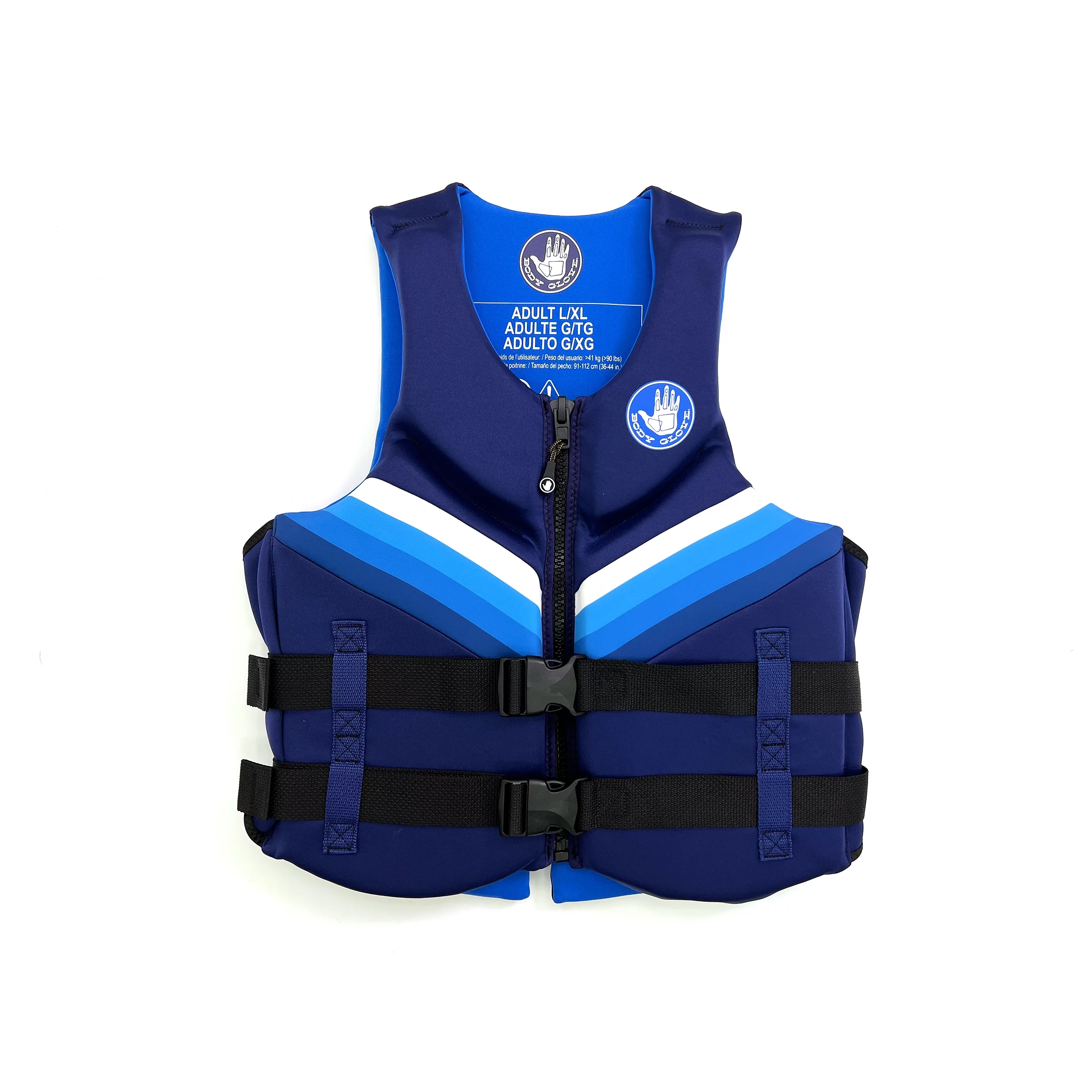 Body Glove Men’s Dual-Size Evoprene PFD Life Jacket and Vest Male Small, Medium, Blue