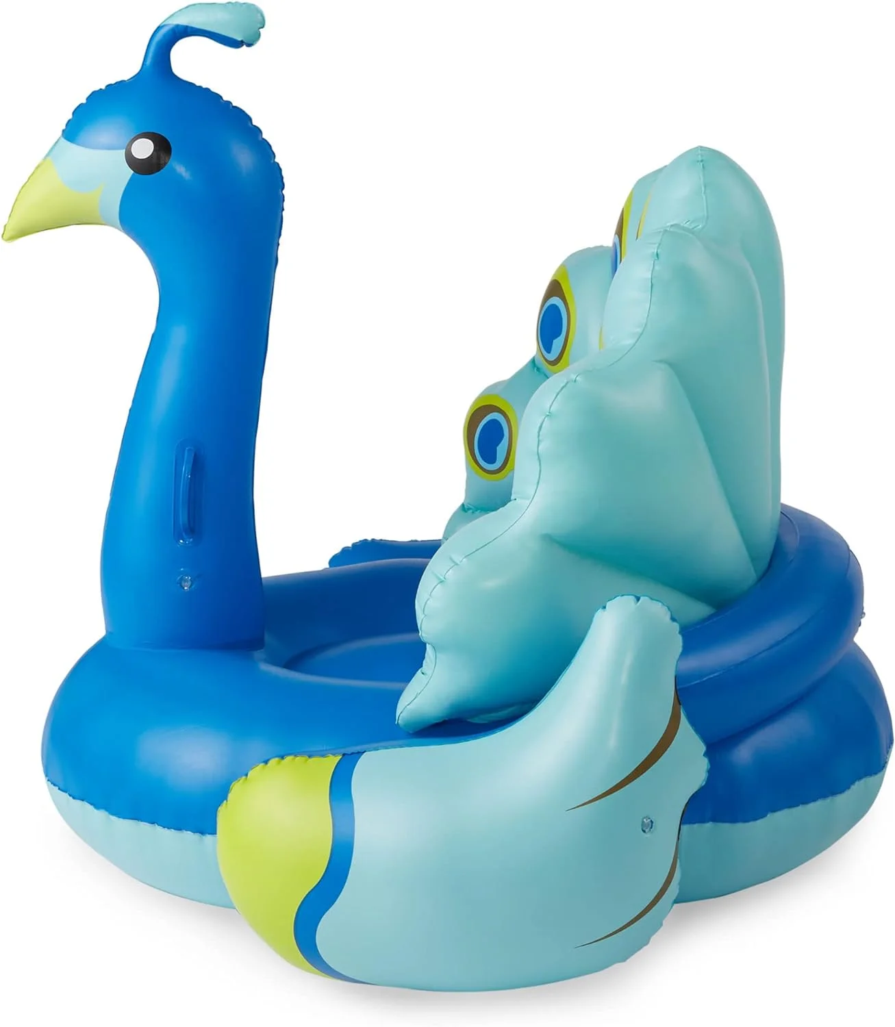 Swimline Vinyl Giant Inflatable Peacock Pool Float