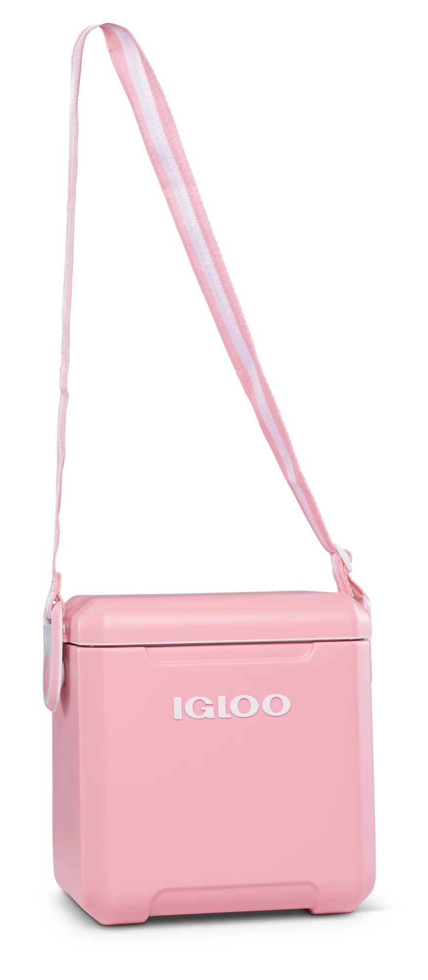 Igloo 11 QT Tag-a-Long Hard Sided Cooler, Blush, 14 Can Capacity