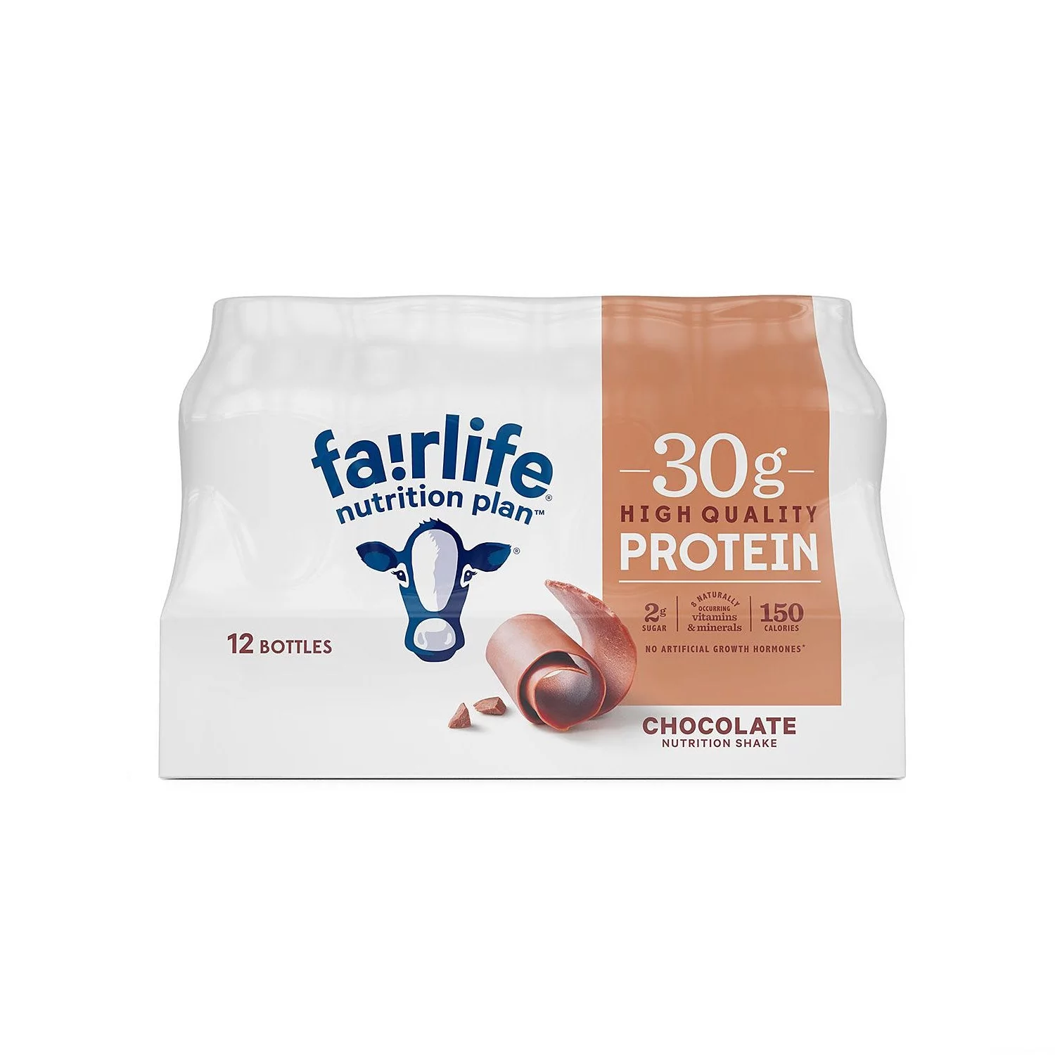 Fairlife Nutrition Plan High Protein Chocolate Shake, 12 pk.