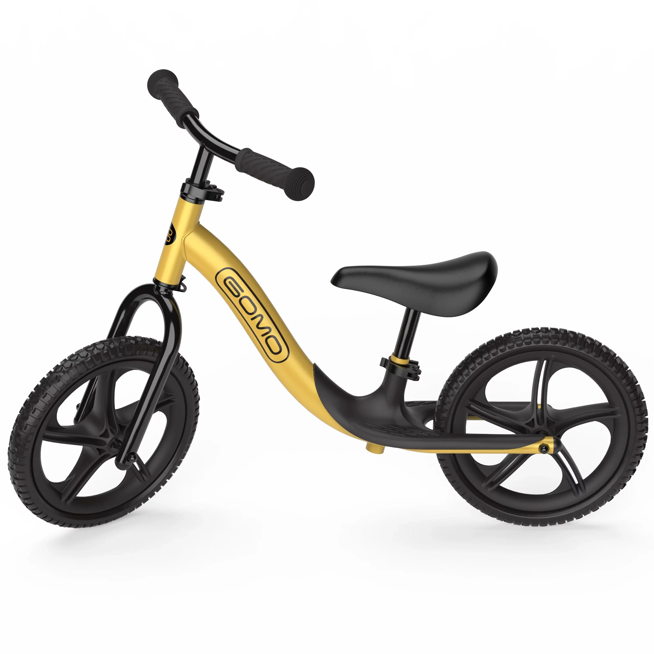 GOMO Balance Bike – Toddler Training Bike for 18 Months, 2, 3, 4 and 5 Year Old Kids – Ultra Cool Colors Push Bikes for Toddlers/No Pedal Scooter Bicycle with Footrest