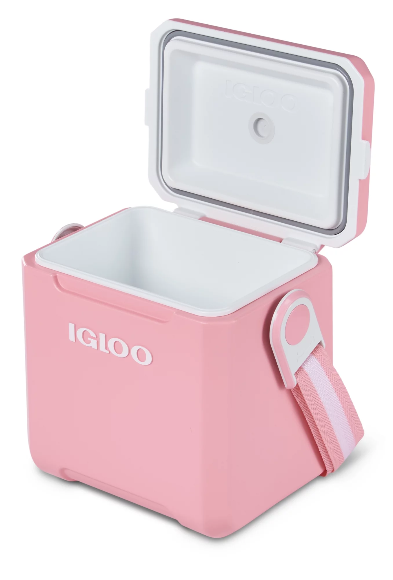 Igloo 11 QT Tag-a-Long Hard Sided Cooler, Blush, 14 Can Capacity