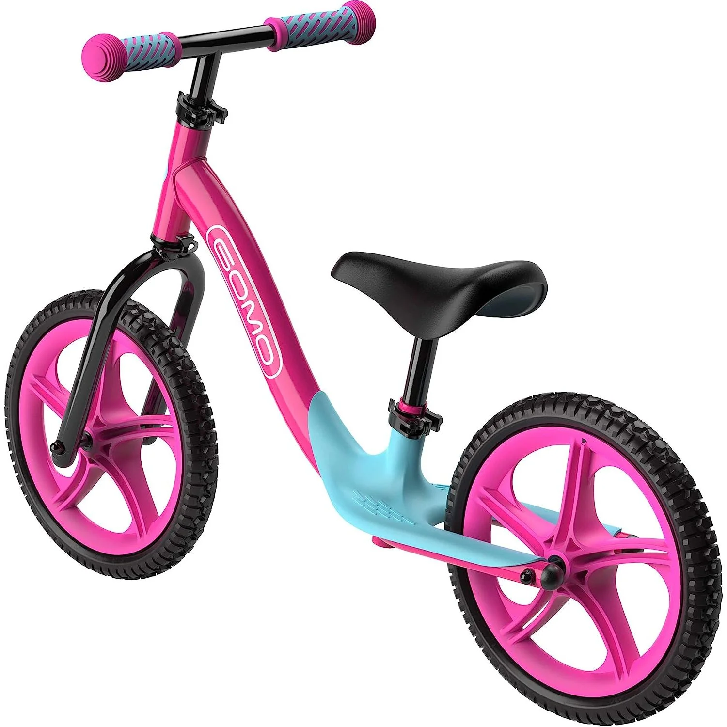 HTYSUPPLY Balance Bike – Toddler Training Bike for 18 Months, 2, 3, 4 and 5 Year Old Kids – Ultra Cool Colors Push Bikes for Toddlers/No Pedal Scooter with Footrest