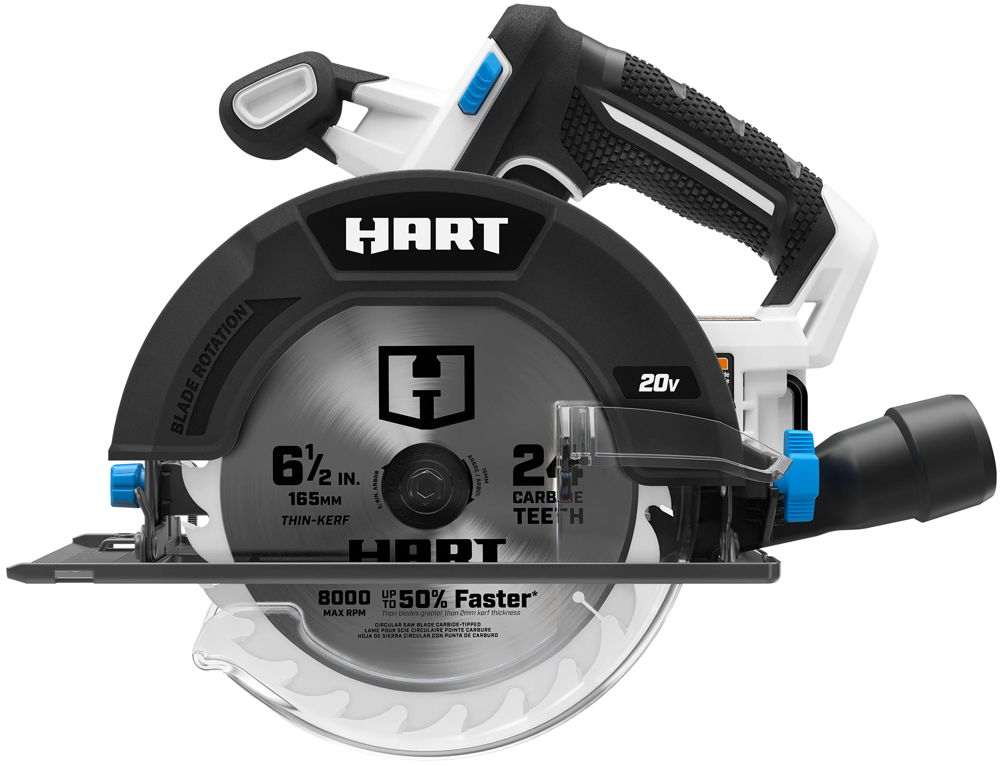 HART 20-Volt 3-Tool Combo Kit (2) 2.0Ah Lithium-Ion Batteries