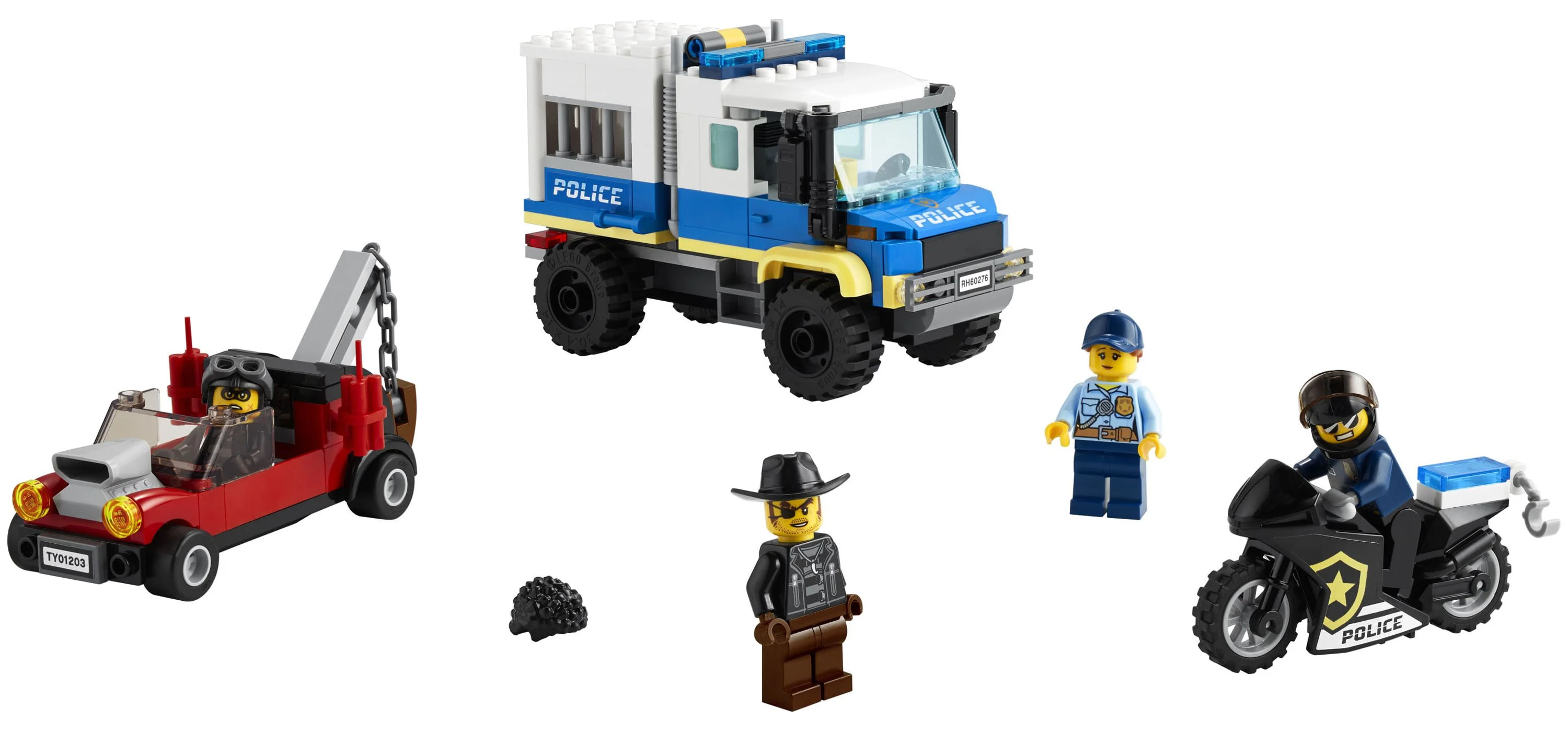 LEGO Police Prisoner Transport 60276 Building Set (244 Pieces)