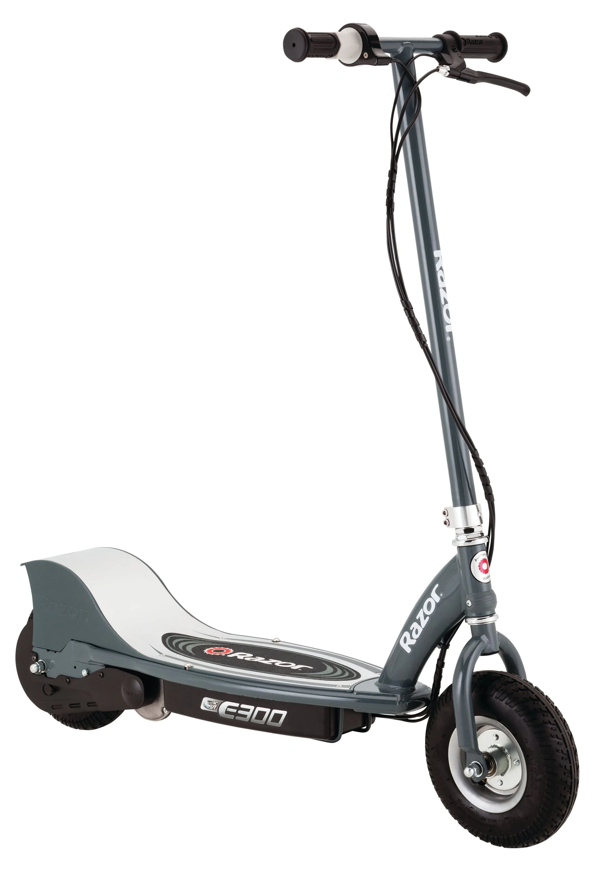 Razor E300 Ride-On 24V High-Torque Motorized Electric Powered Scooter, Gray