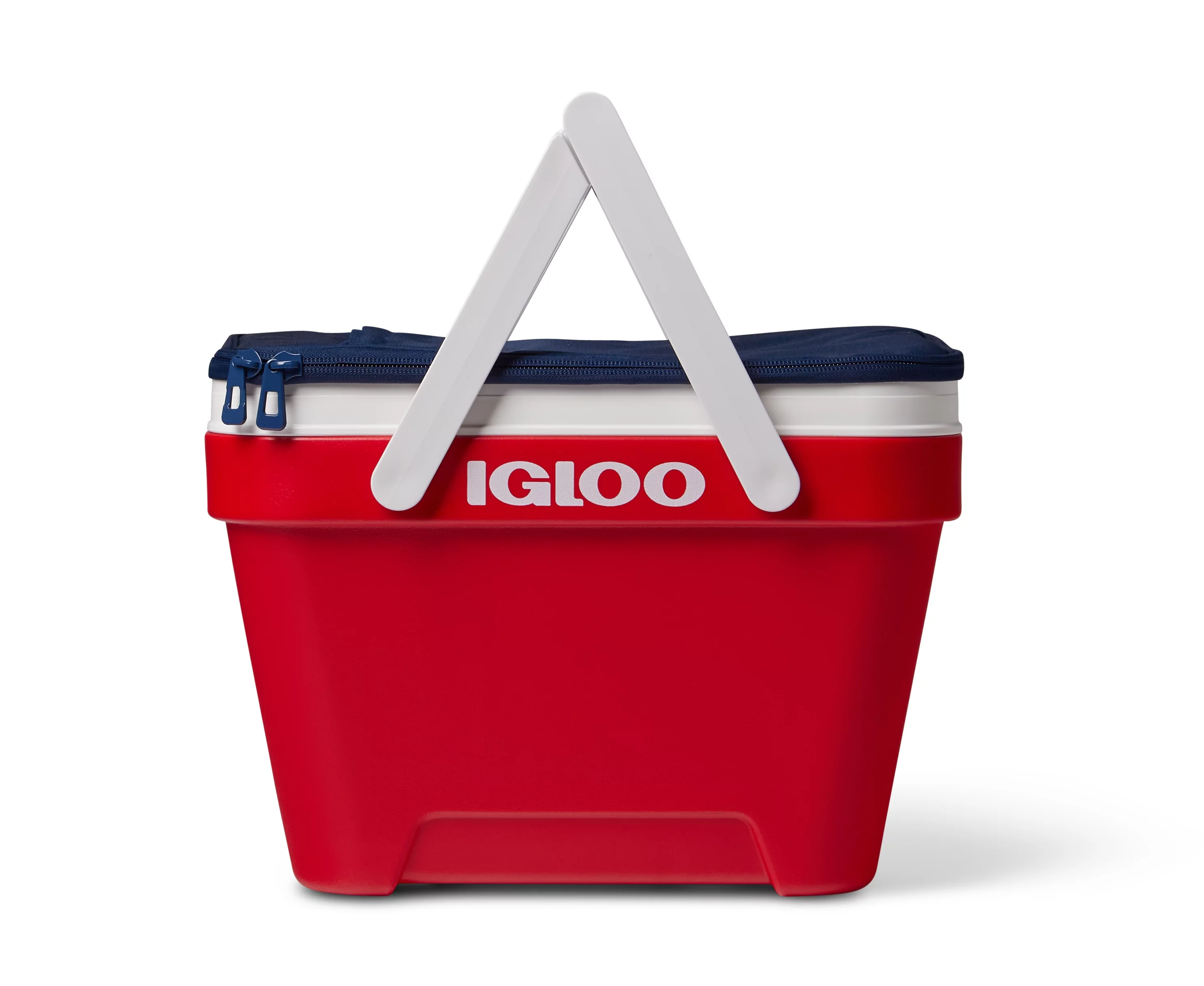 Igloo 25 QT Picnic Basket Cooler, Red