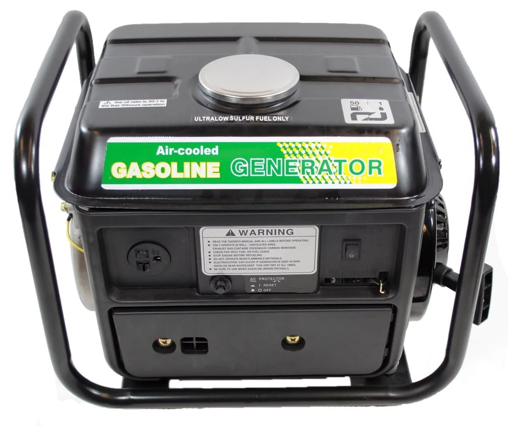 Portable Two Stroke 950 Watt Air-Cooled Gasoline Generator