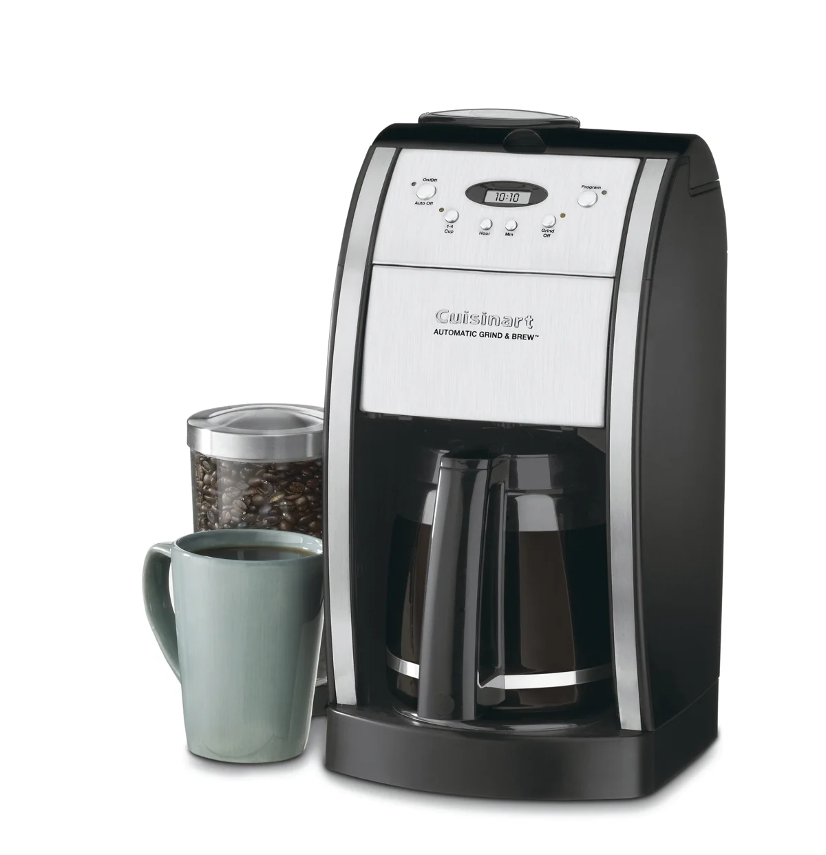 Cuisinart Grind & Brew 12 Cup Automatic Coffeemaker, Silver