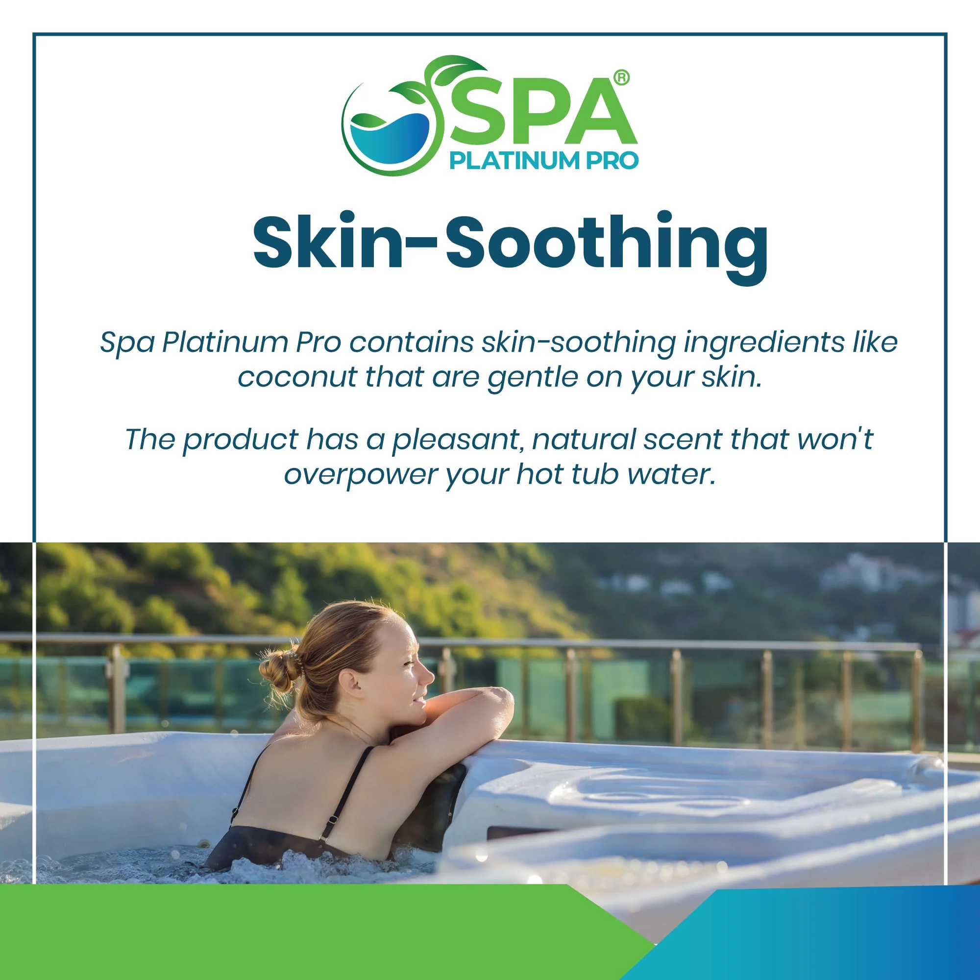 Spa Platinum Pro Natural Hot Tub Treatment – Hot Tub Water Treatment – Easy to Use Spa Water Treatment – Natural Spa Hot Tub Treatment – Six Months Supply Hot Tub Treatment