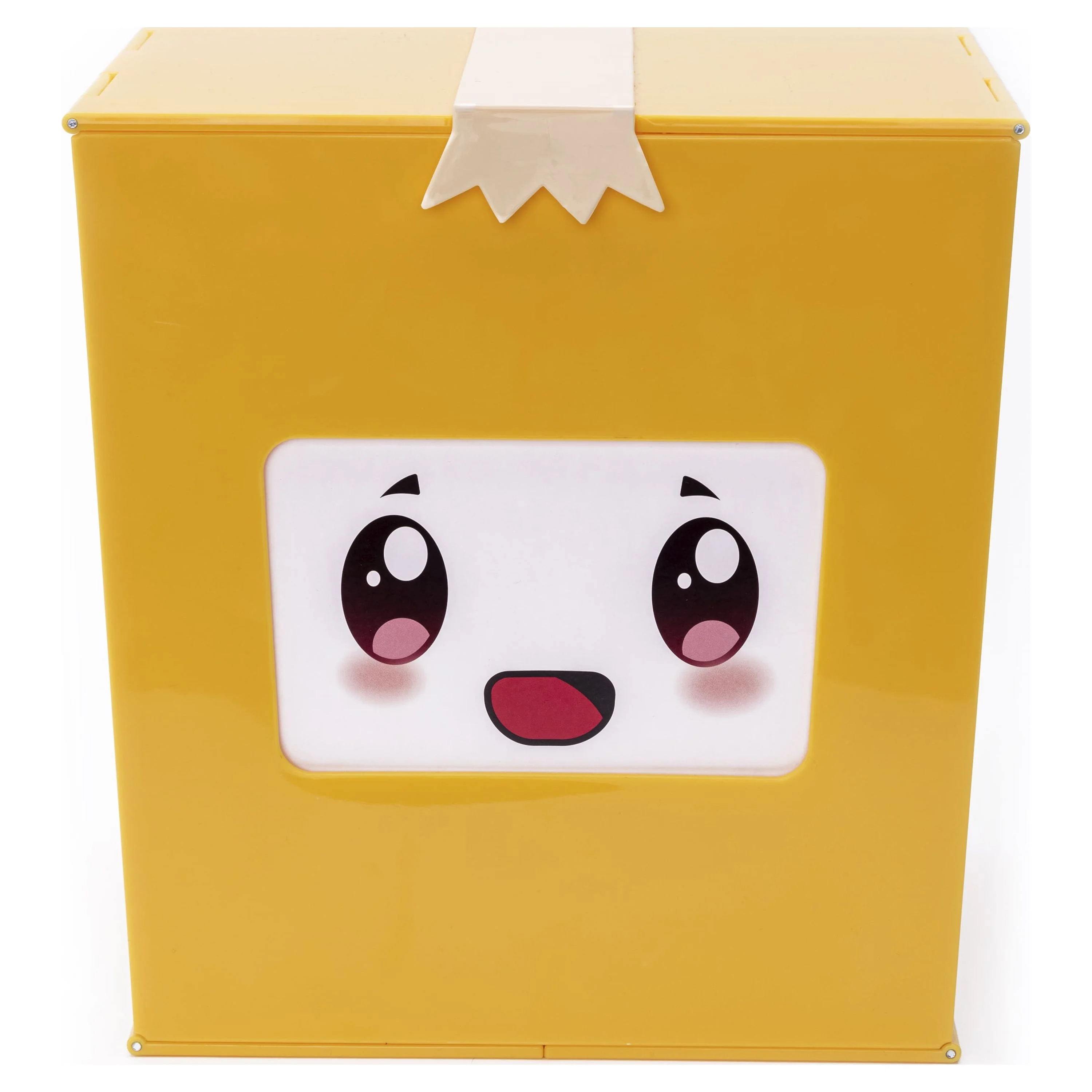 Lankybox Big Boxy Mystery Box, Yellow Surprise Box with Plush, Squish, Role-Play and Much More