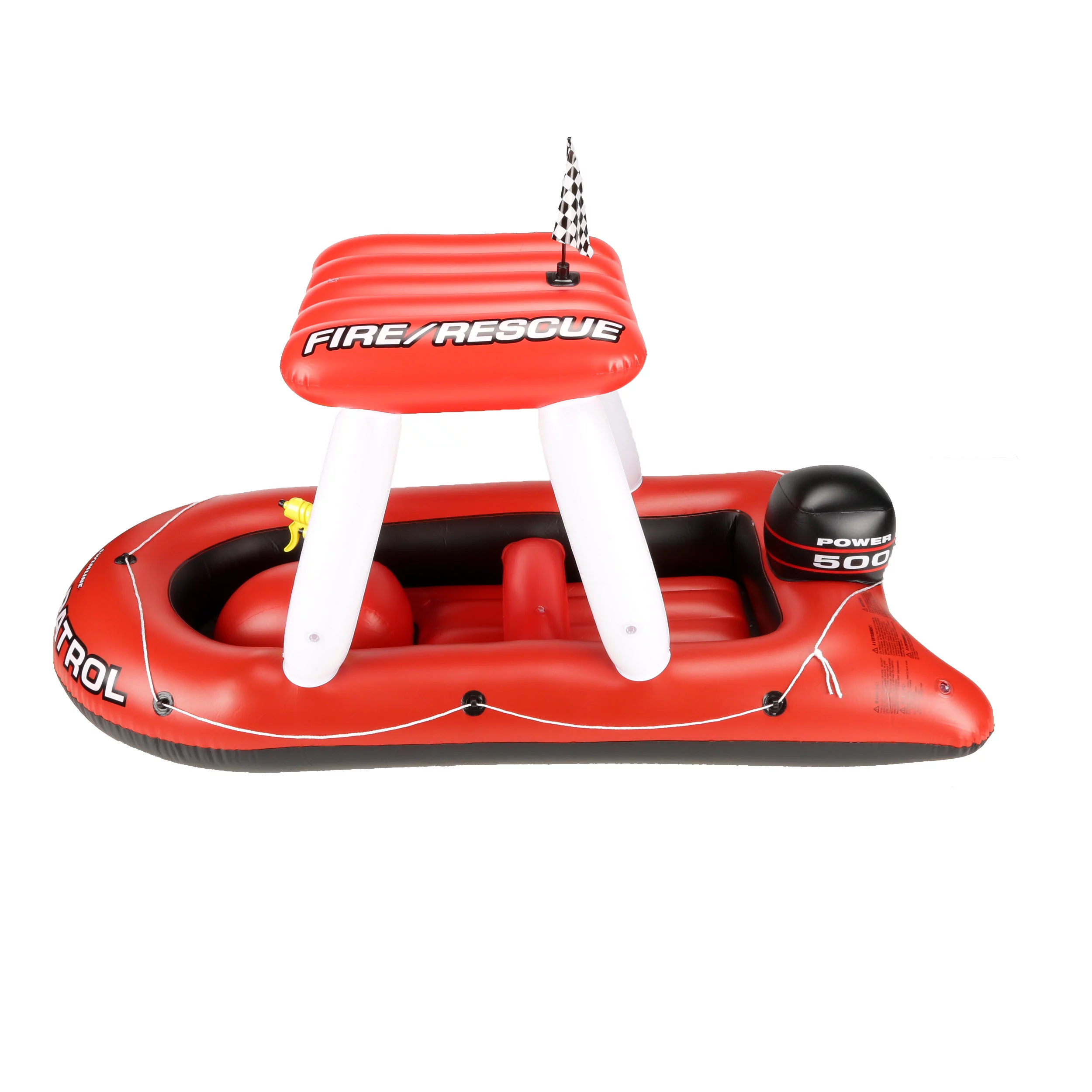 Swimline Water Sports Squirter Inflatable Fireboat Pool Toy