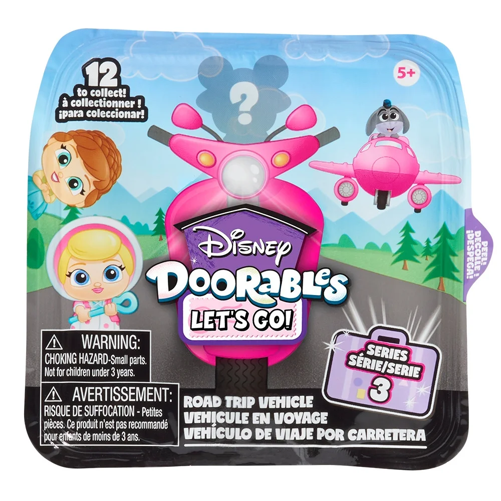 Doorables Let’s Go Series 3, Collectible Figures and Vehicles , Kids Toys for Ages 5 up