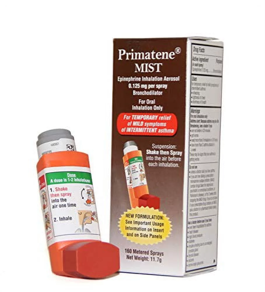 Primatene Mist Epinephrine Inhalation Aerosol – 11.7 g