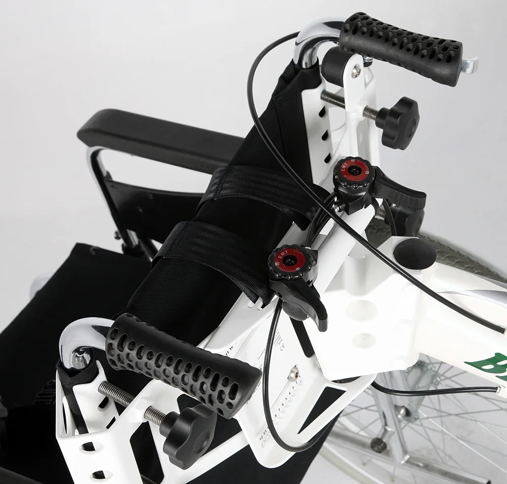 Wheelchair accessory for bicycle Adapta system