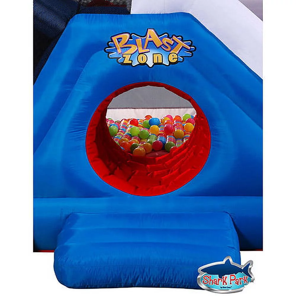 Blast Zone Shark Park Inflatable Play Park