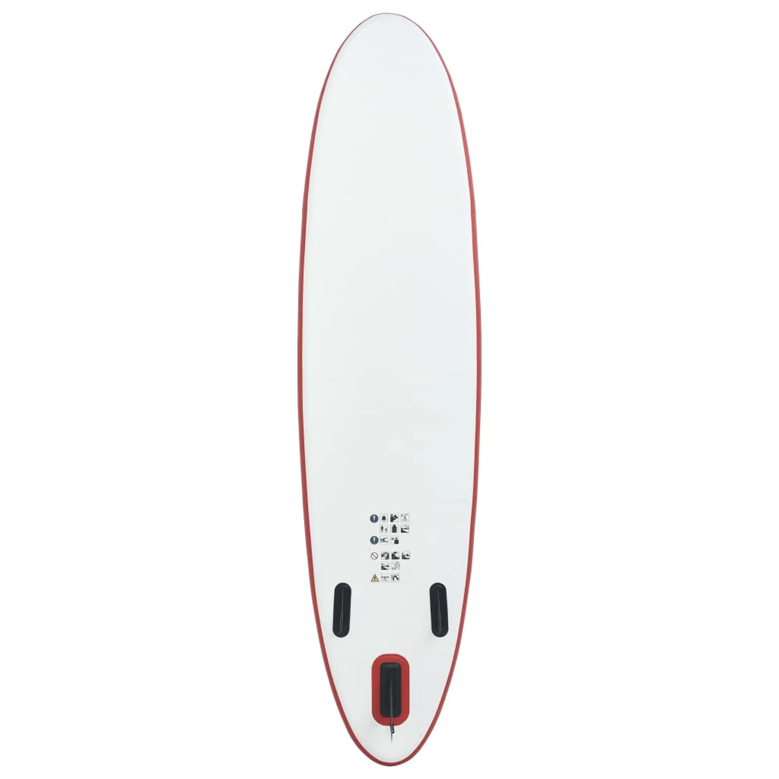 Paddle Board Set Surfboard Inflatable Red and White