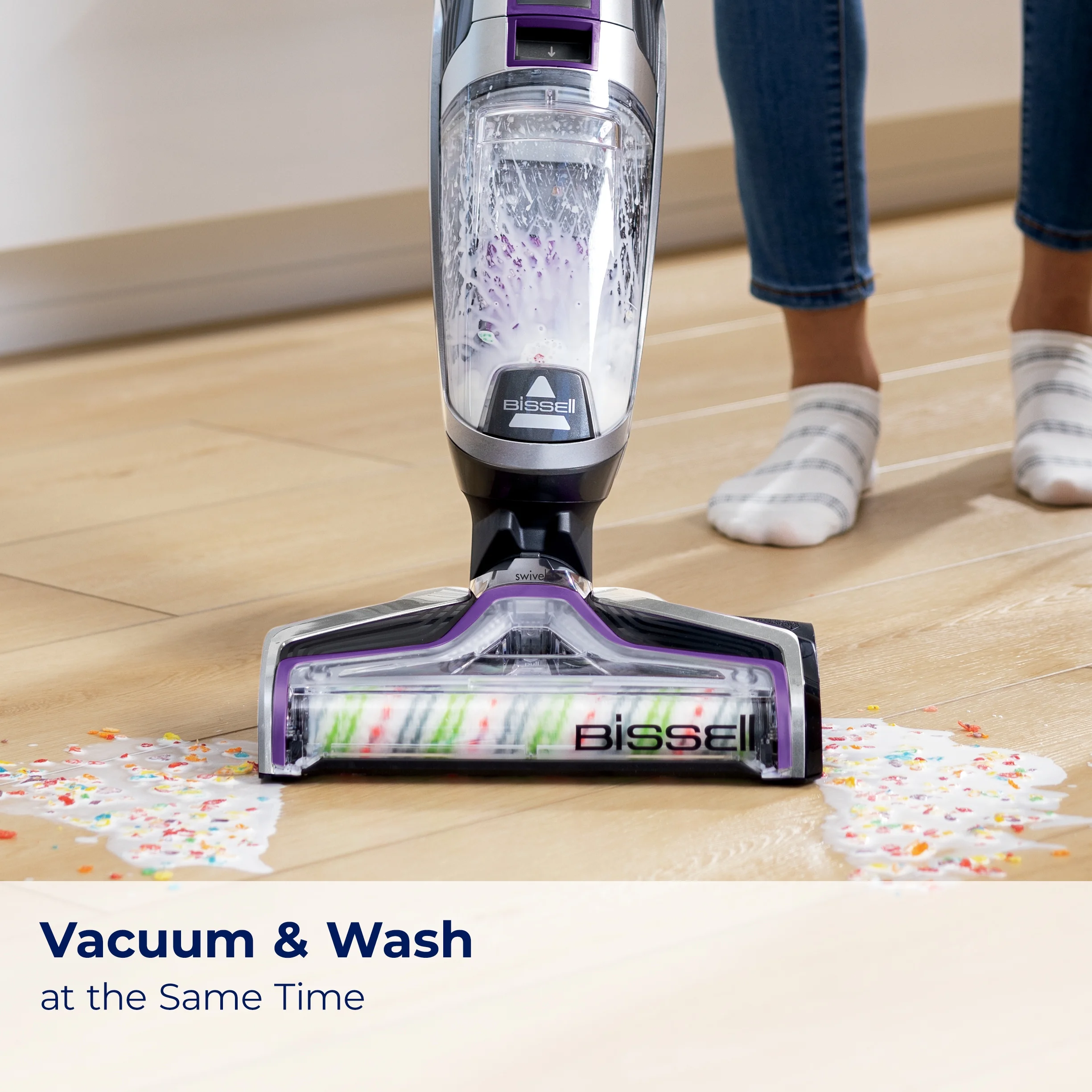 BISSELL CrossWave Turbo Pet Pro Multi-Surface Wet-Dry Vacuum 2328