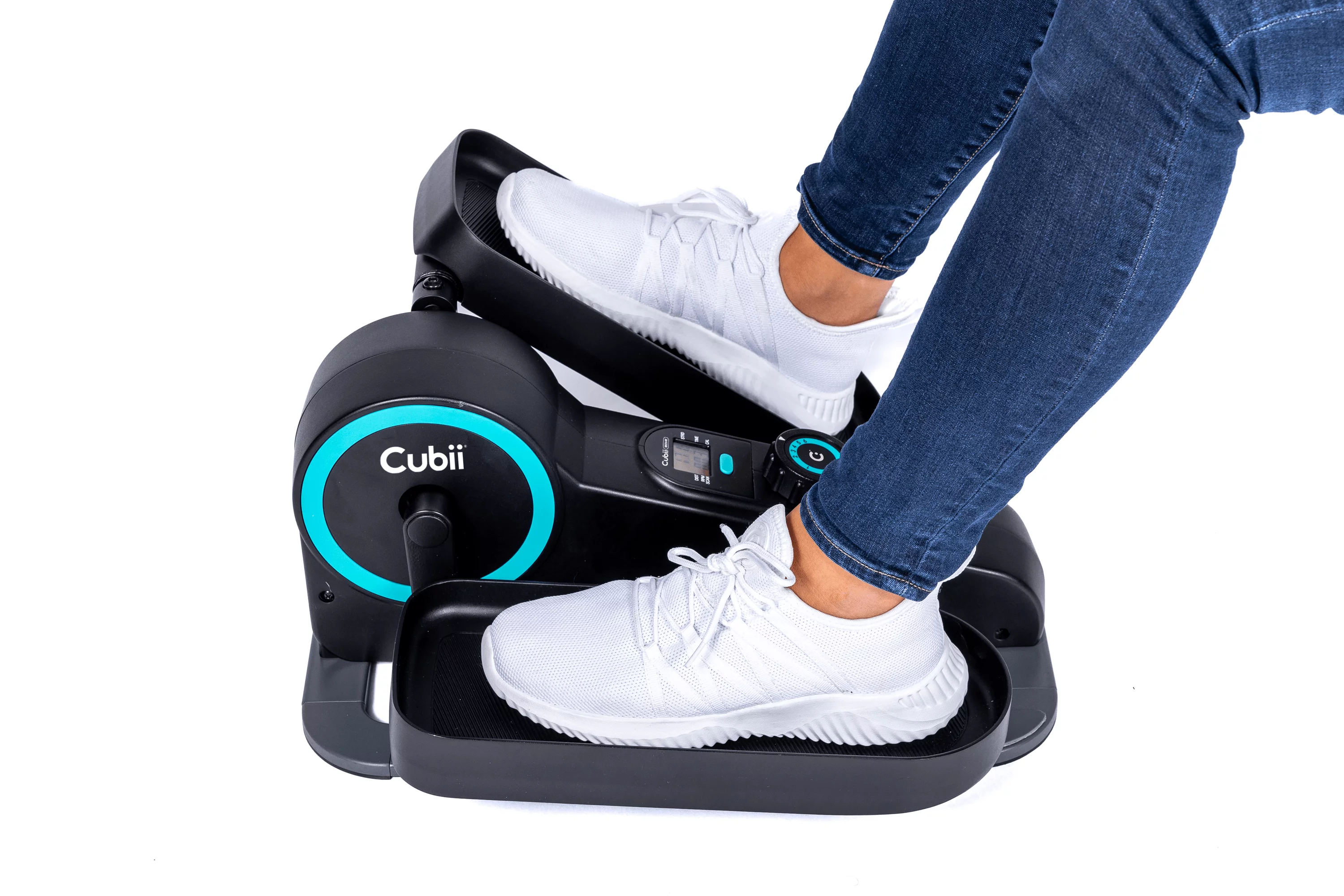 Cubii Move – Under Desk Elliptical Bike Pedal Exerciser Portable Seated Elliptical Machine W/ Adjustable Workout Levels