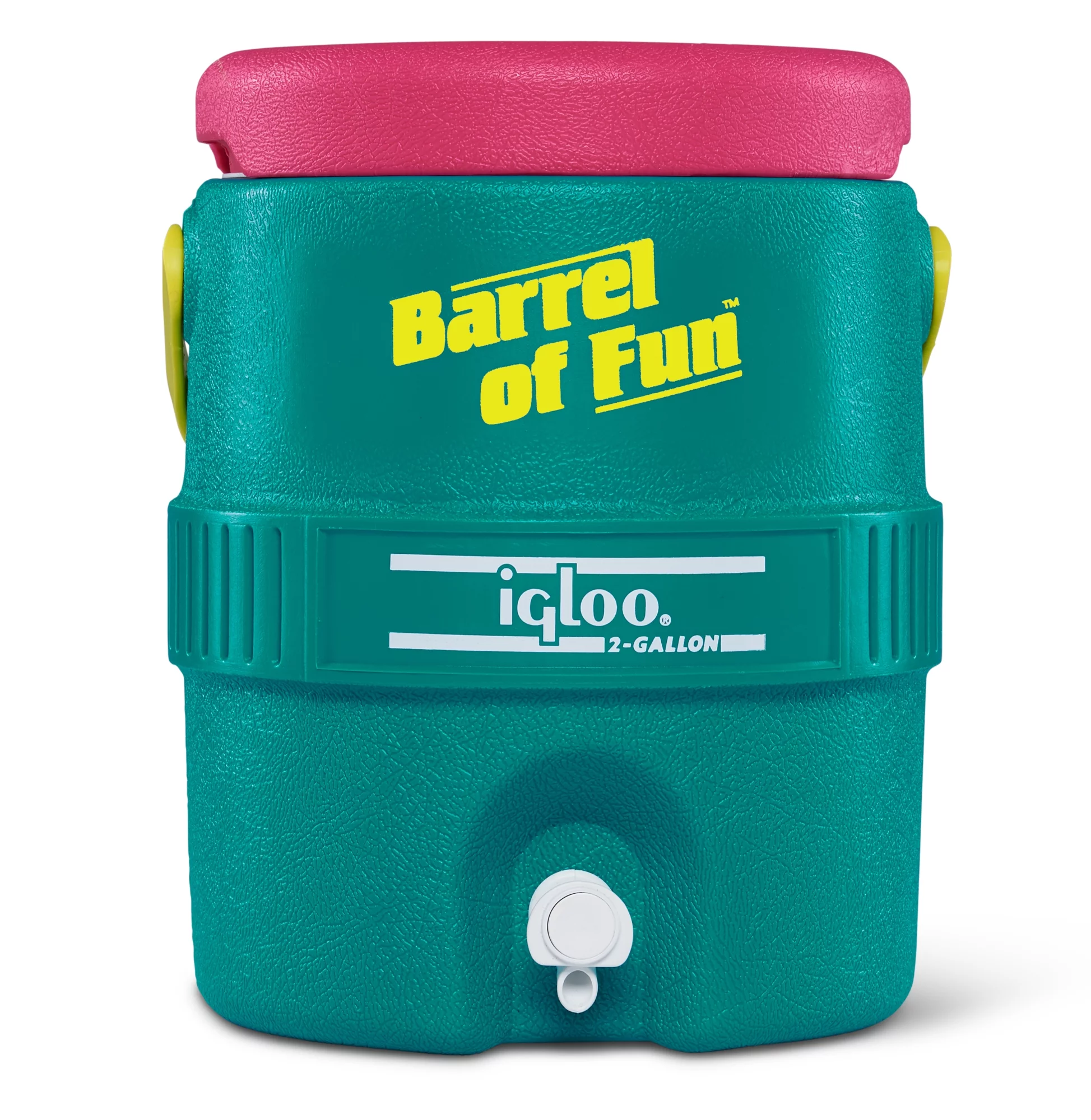 Igloo 2 Gallon Barrel Of Fun Beverage Cooler Jug – Jade